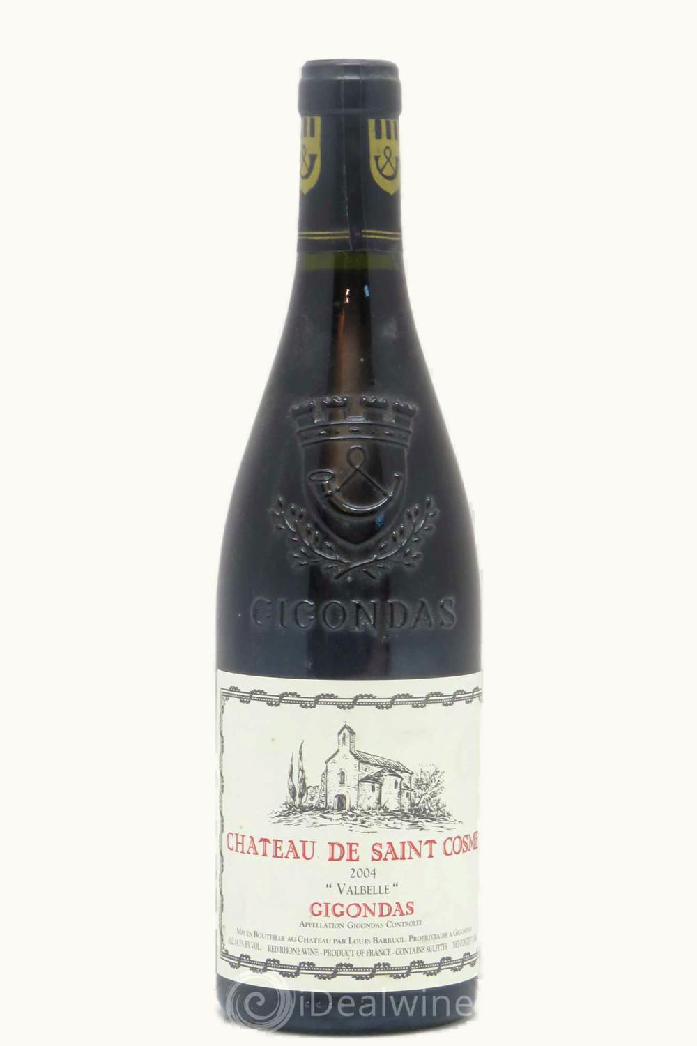 Domaine de Saint Cosme Domaine de Saint Cosme Gigondas Valbelle, 2004