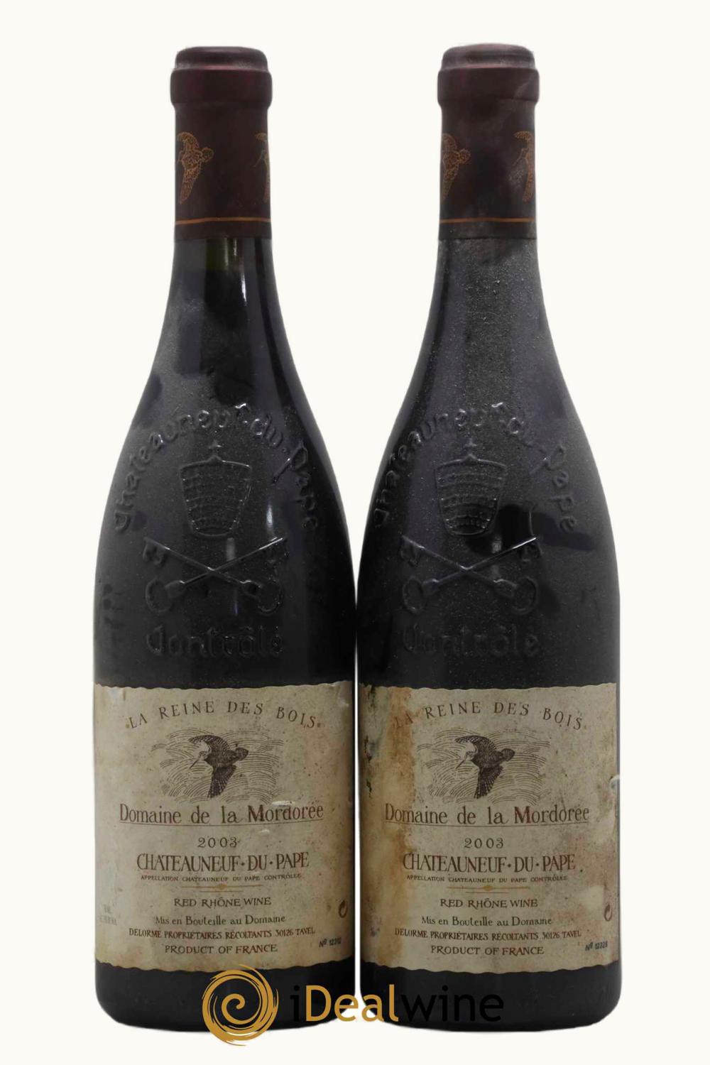 Domaine de la Mordorée Domaine de la Mordorée Châteauneuf-du-Pape Cuvée Reine des Bois, 2003