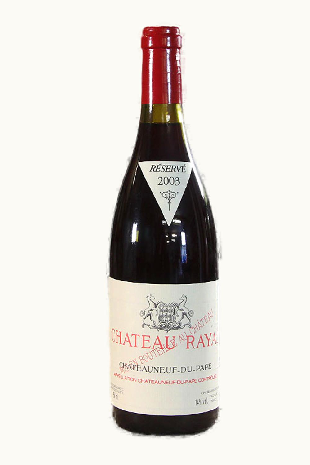 Rayas Rayas Châteauneuf-du-Pape Réserve, 2003