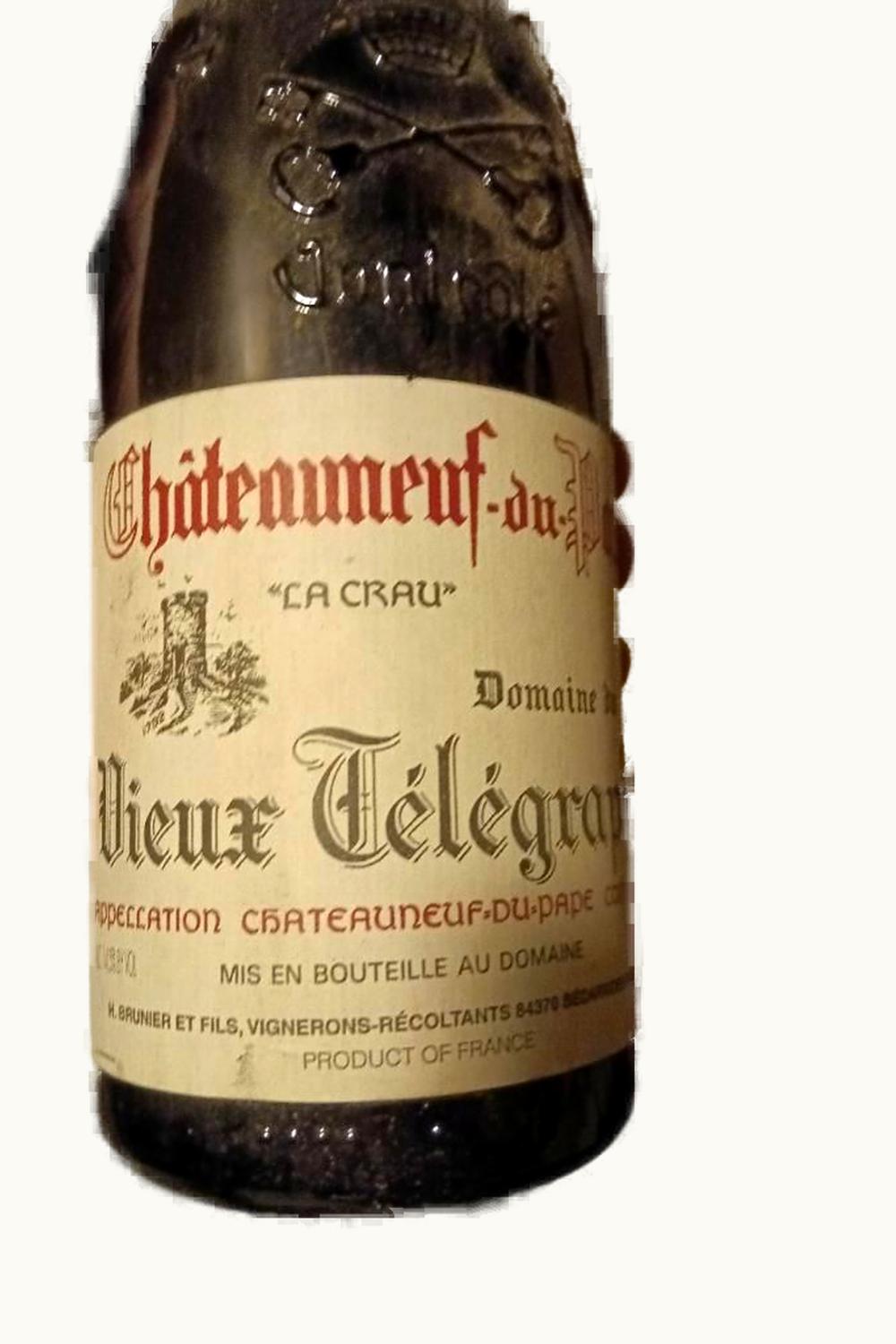 Domaine du Vieux Télégraphe Domaine du Vieux Télégraphe Châteauneuf-du-Pape La Crau, 2003