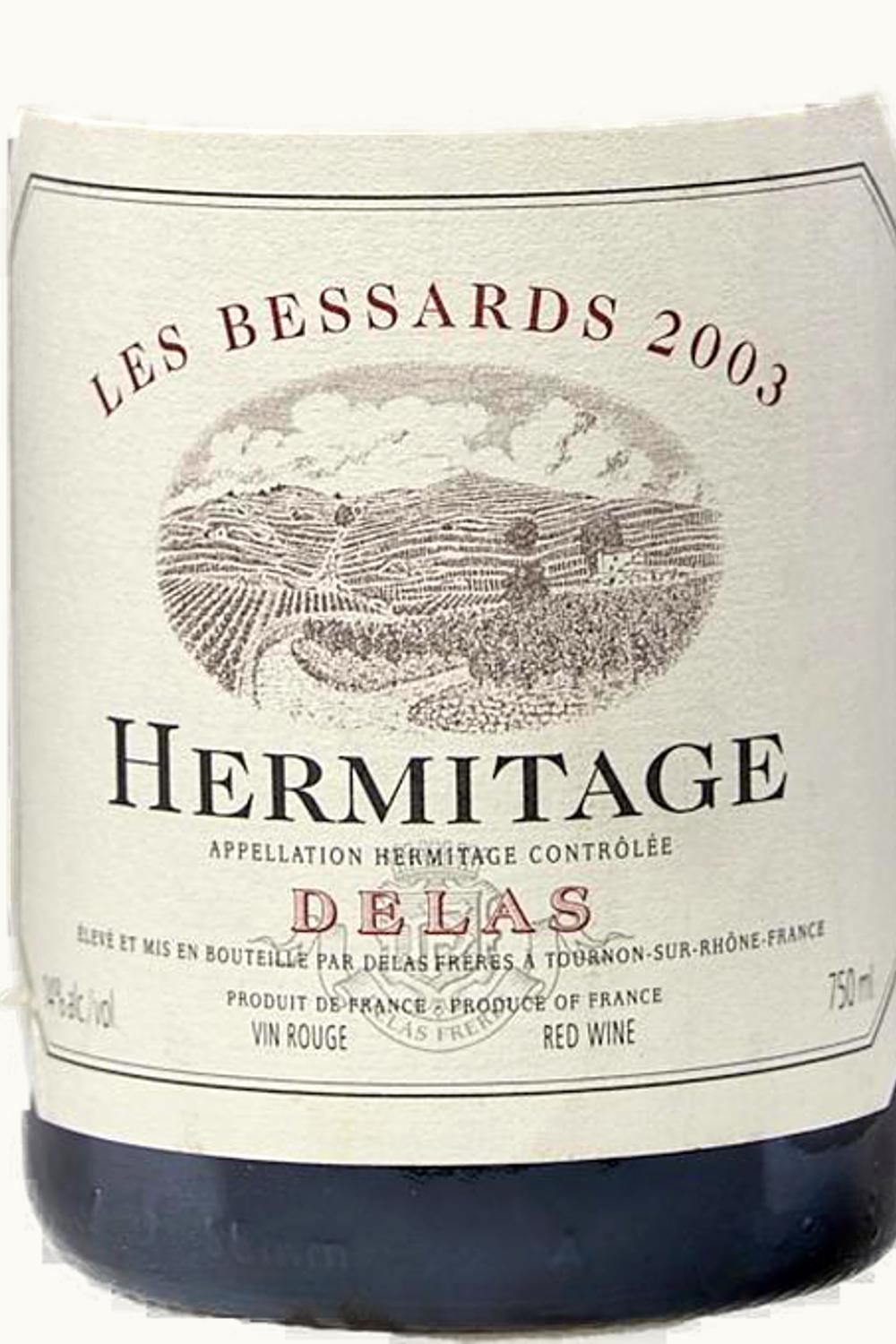 Delas Frères Delas Frères Hermitage Les Bessards, 2003