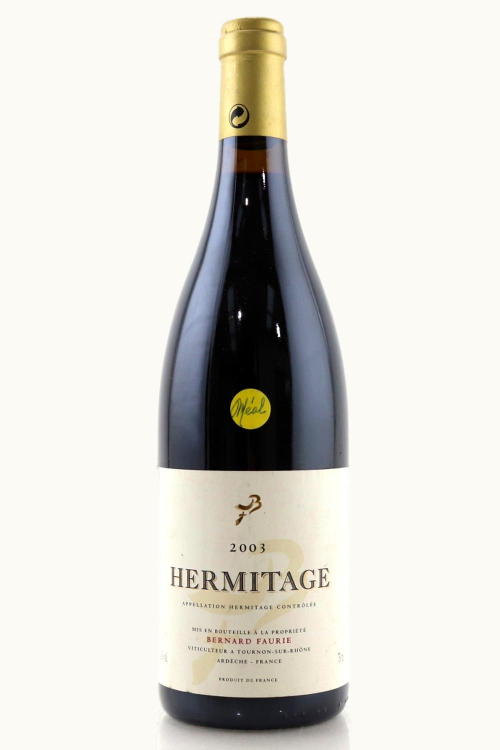 Bernard Faurie Bernard Faurie Hermitage, 2003