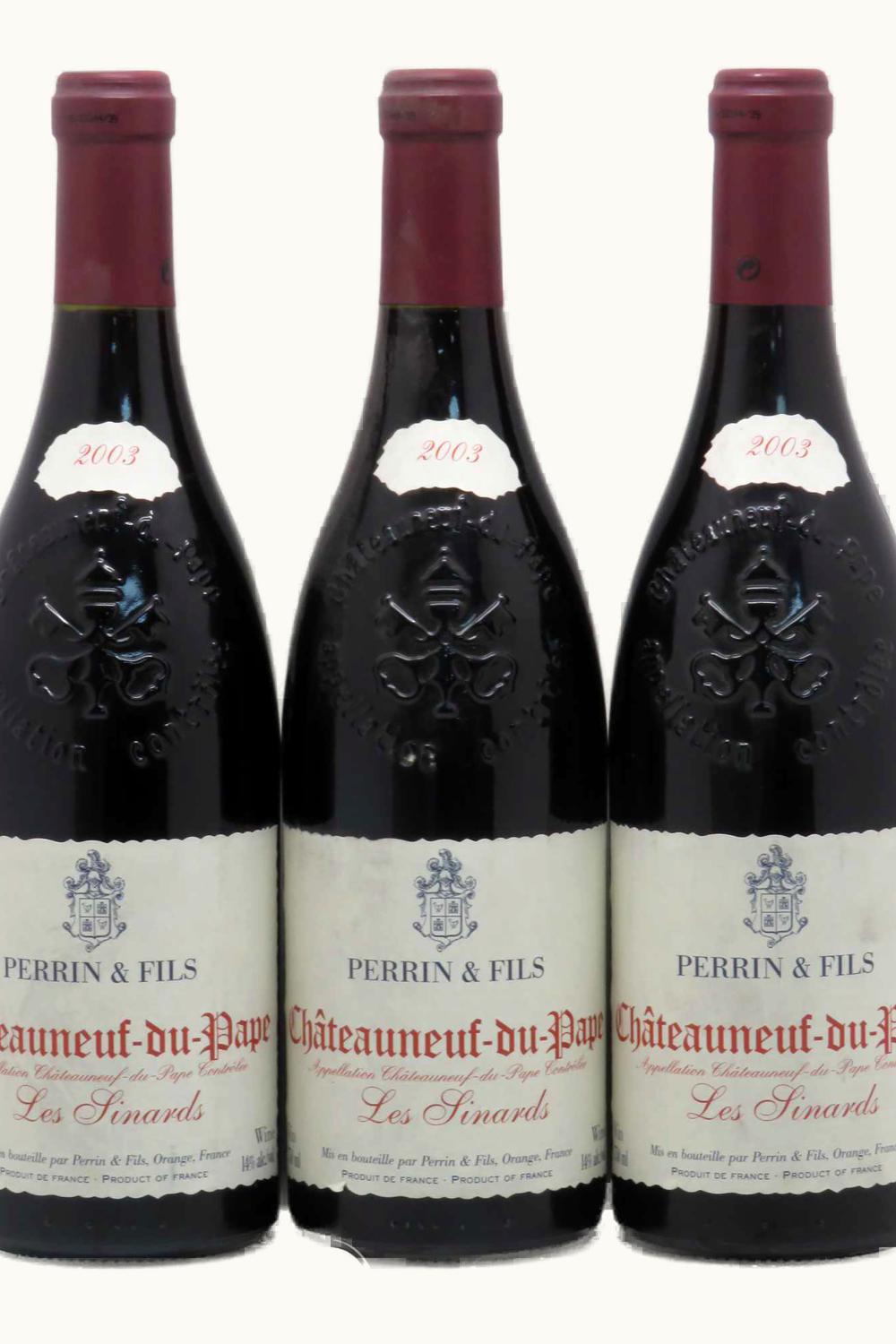 Famille Perrin Famille Perrin Châteauneuf-du-Pape Les Sinards, 2003