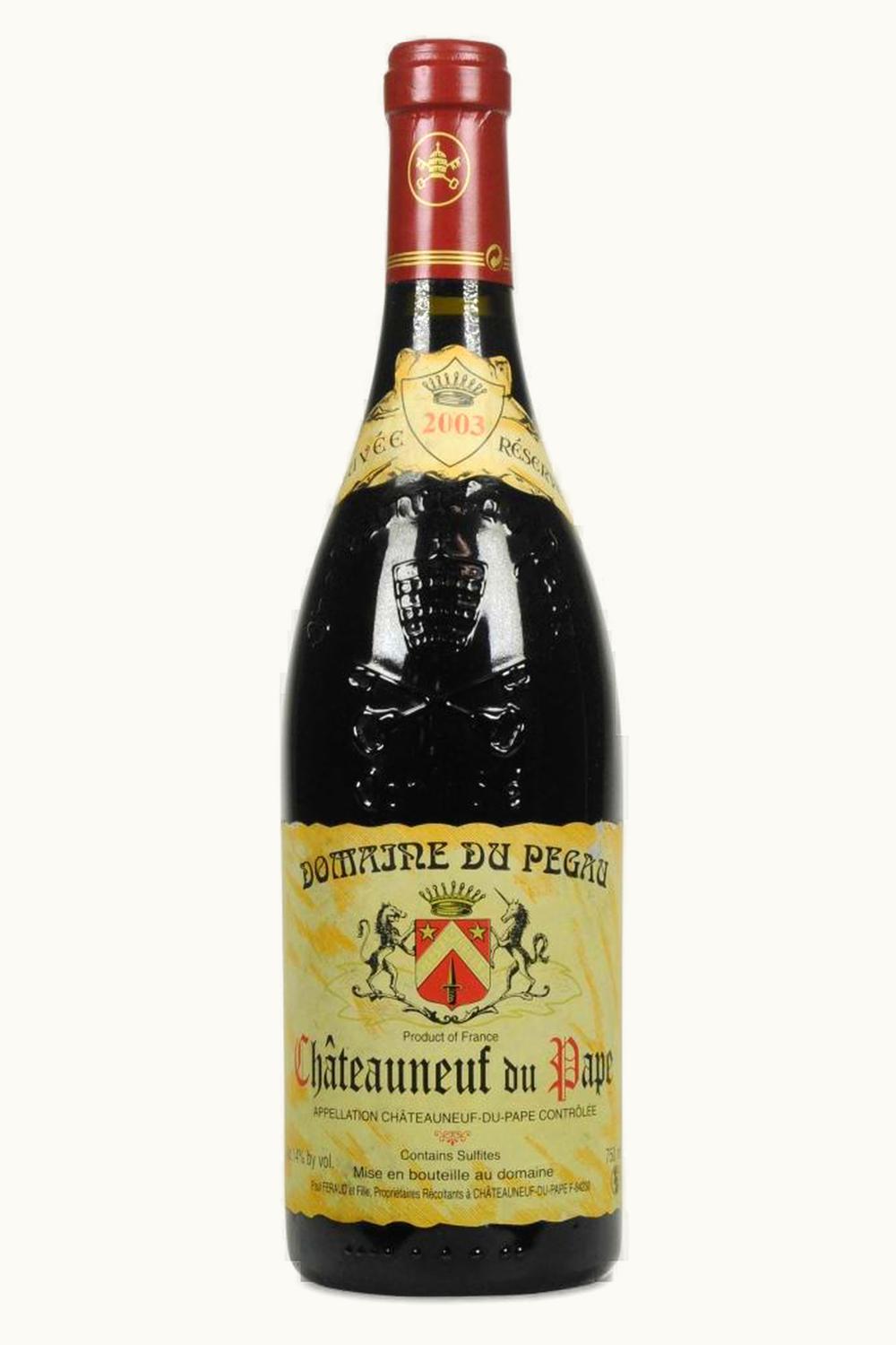 Domaine du Pégau Domaine du Pégau Châteauneuf-du-Pape Cuvée Réservée Blanc, 2003