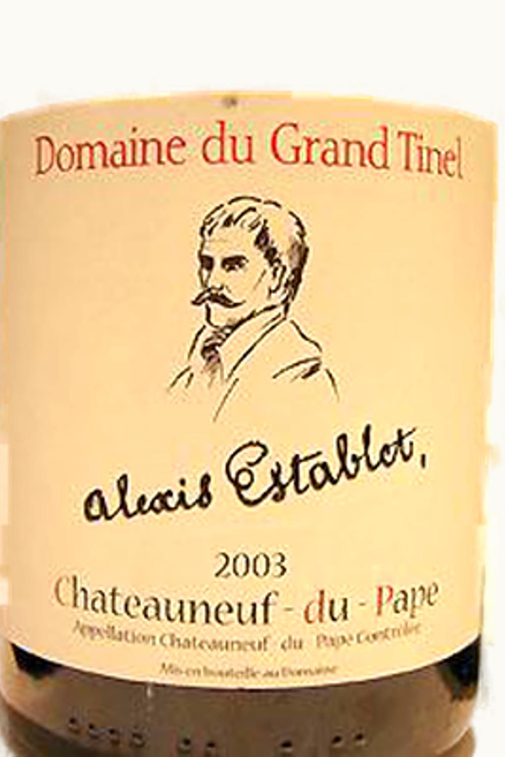 Domaine du Grand Tinel Domaine du Grand Tinel Châteauneuf-du-Pape Cuvée Prestige, 2003