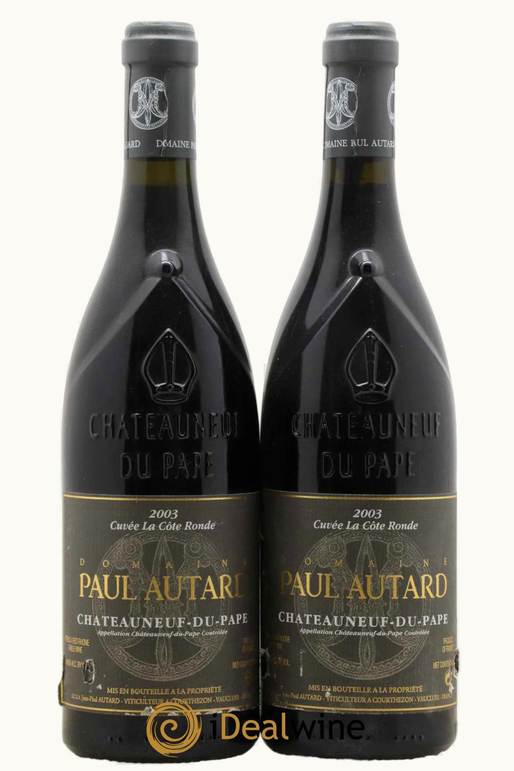 Domaine Paul Autard Domaine Paul Autard Châteauneuf-du-Pape La Côte Ronde, 2003