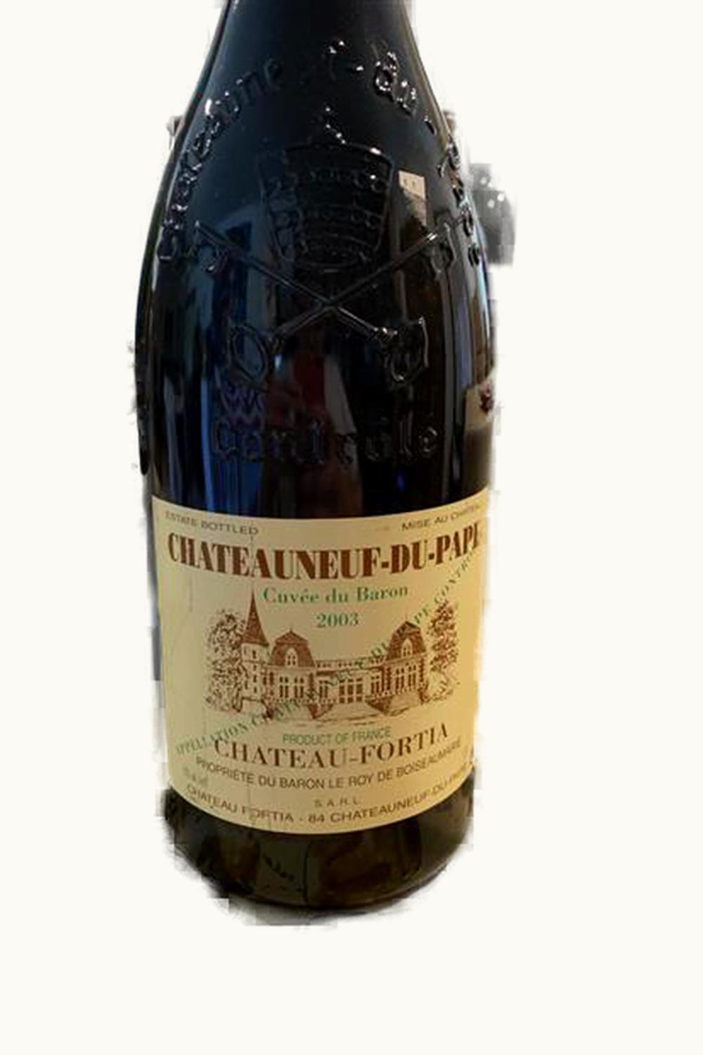Domaine Fortia Domaine Fortia Châteauneuf-du-Pape Cuvée Baron, 2003