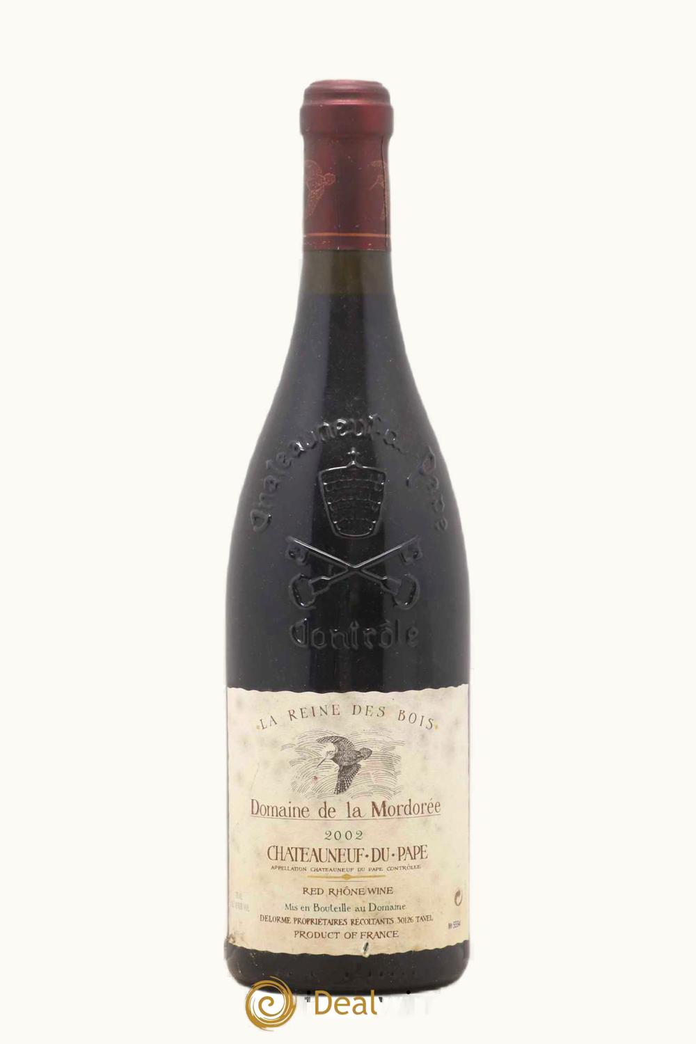 Domaine de la Mordorée Domaine de la Mordorée Châteauneuf-du-Pape Cuvée Reine des Bois, 2002