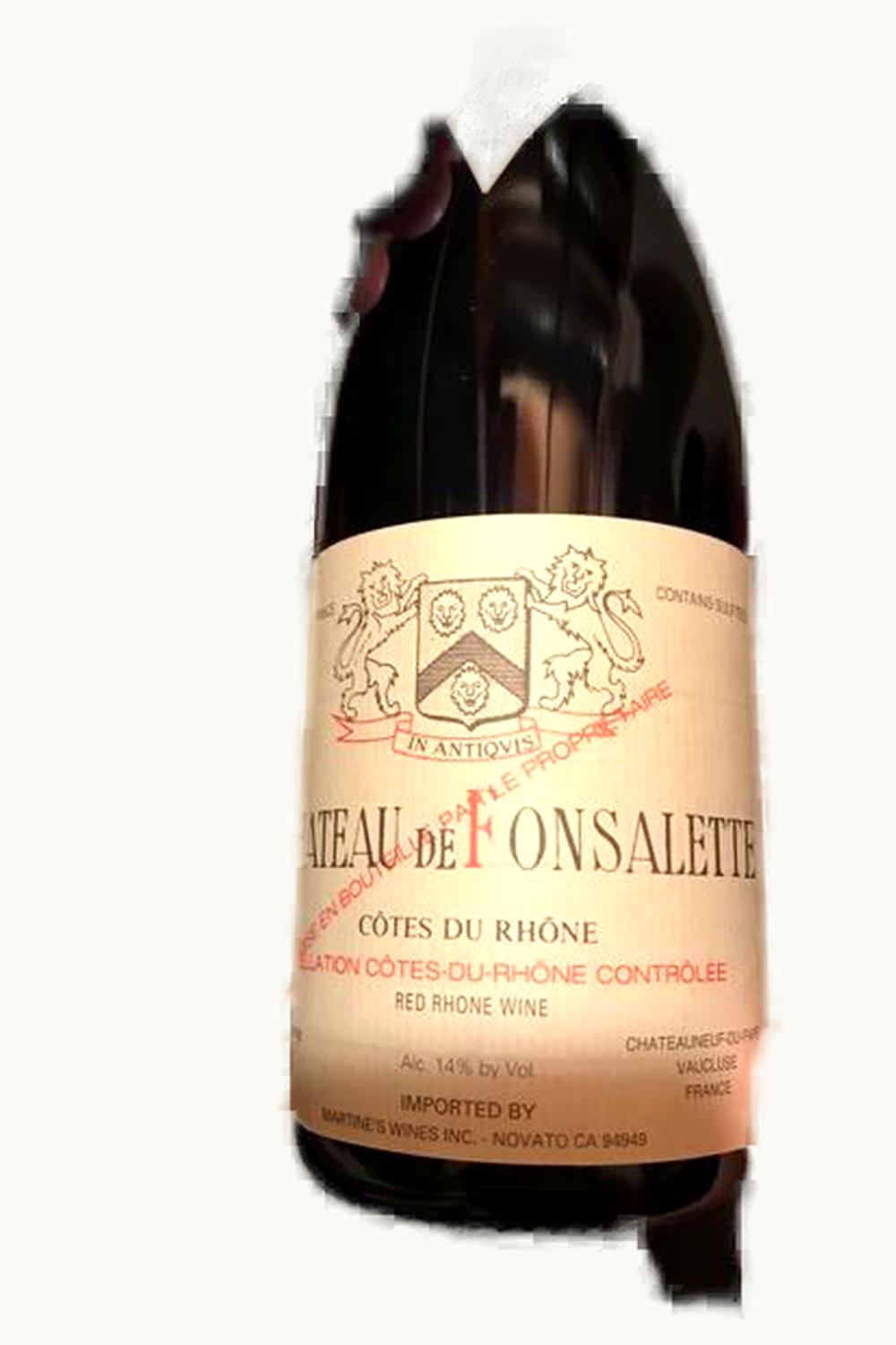 Domaine de Fonsalette Domaine de Fonsalette Côte du Rhône Réserve, 2002 UZ0693513