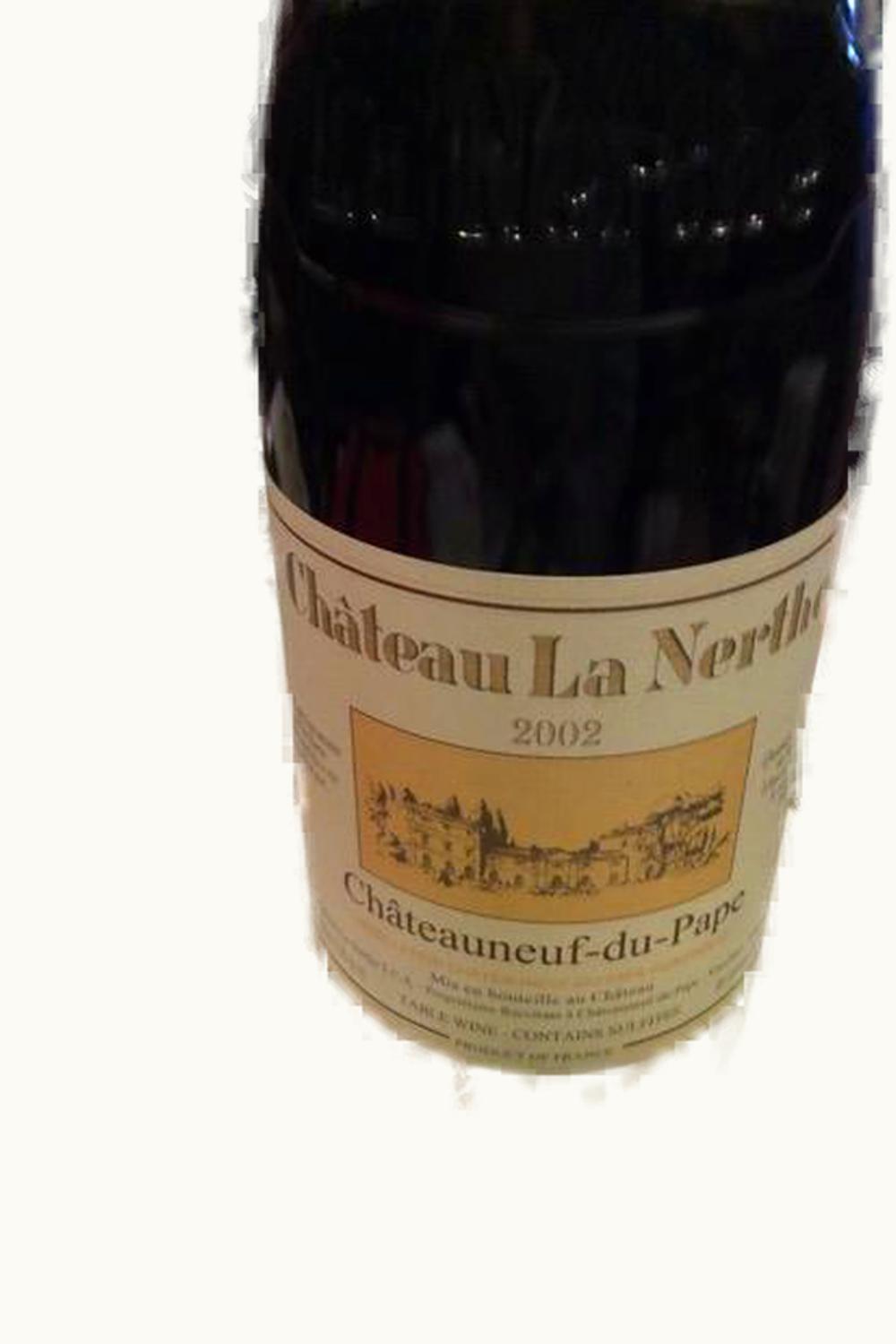 Château La Nerthe Château La Nerthe Châteauneuf-du-Pape, 2002