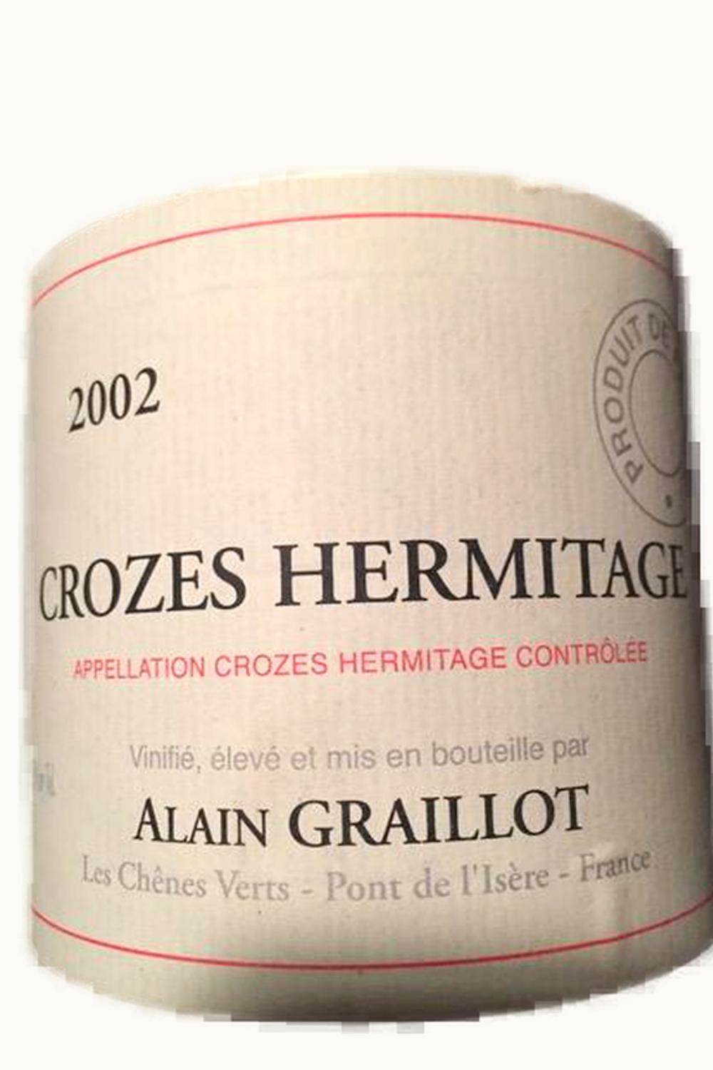Domaine Alain Graillot Domaine Alain Graillot Crozes-Hermitage, 2002