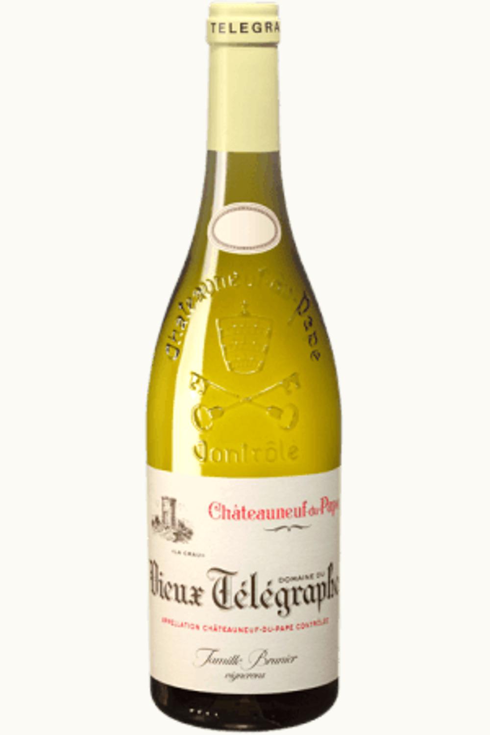 Domaine du Vieux Télégraphe Domaine du Vieux Télégraphe Châteauneuf-du-Pape La Crau Blanc, 2002