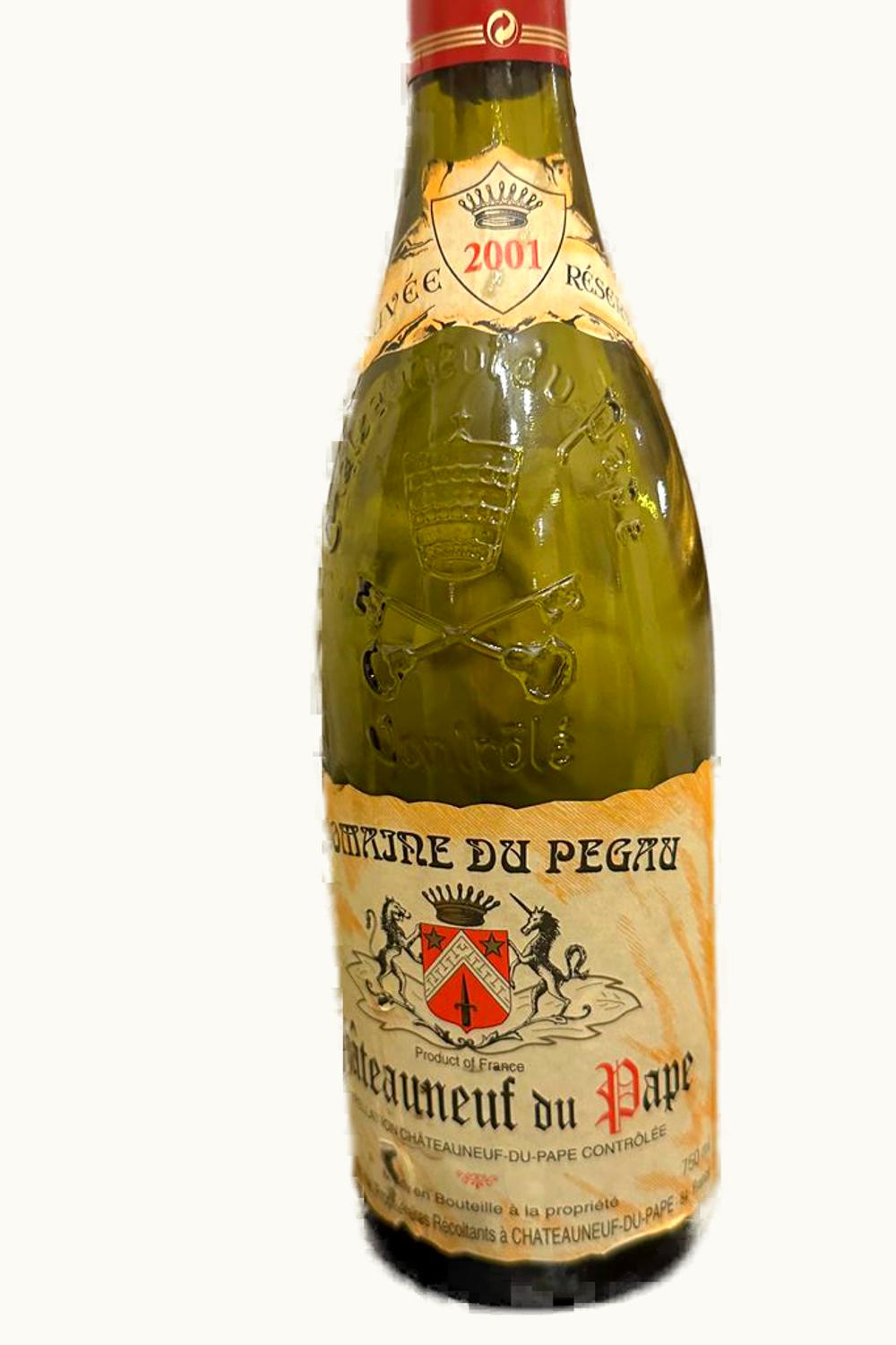 Domaine du Pégau Domaine du Pégau Cuvée Réservée Châteauneuf-du-Pape, 2001