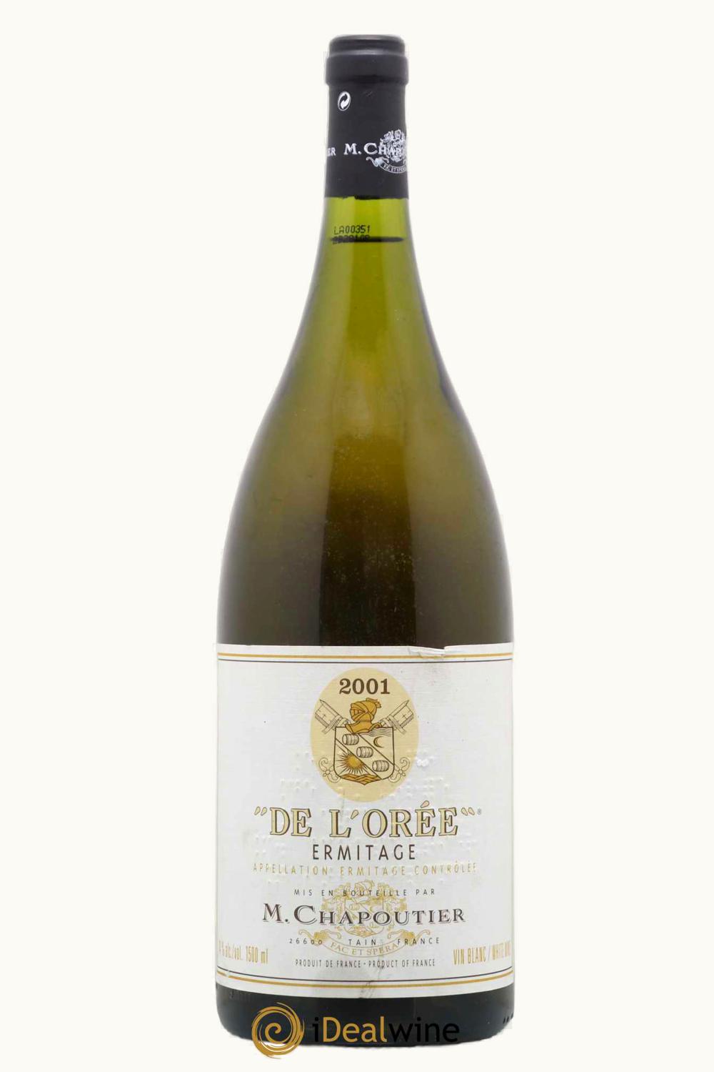 M. Chapoutier M. Chapoutier Ermitage de l'Orée Blanc, 2001
