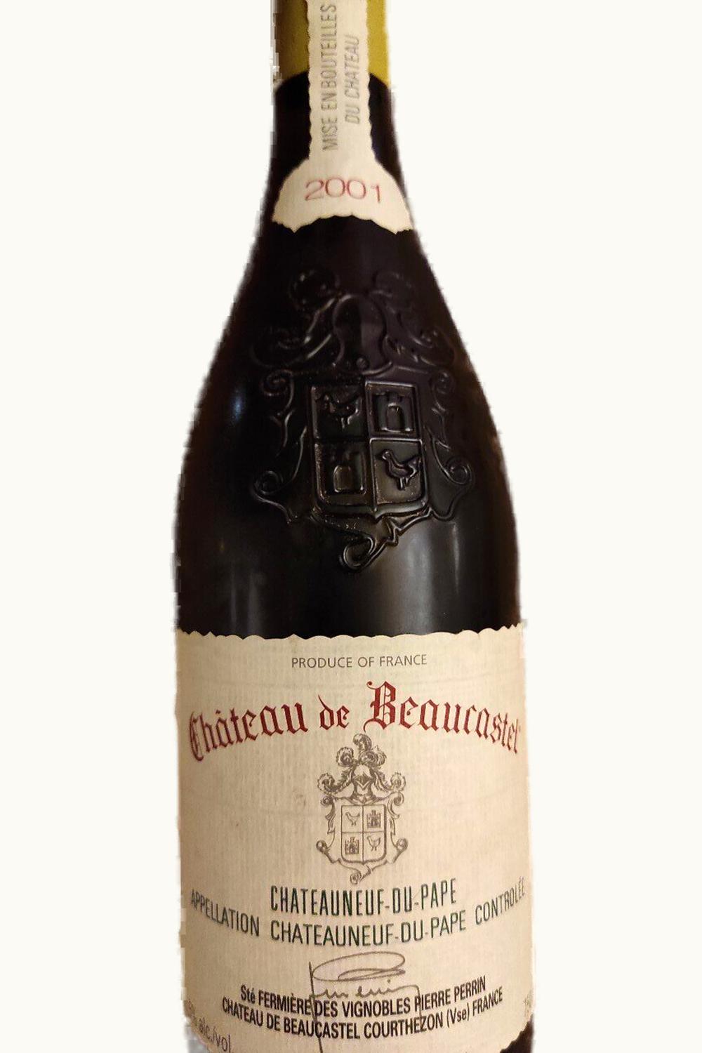 Château de Beaucastel Château de Beaucastel Blanc Châteauneuf-du-Pape, 2001