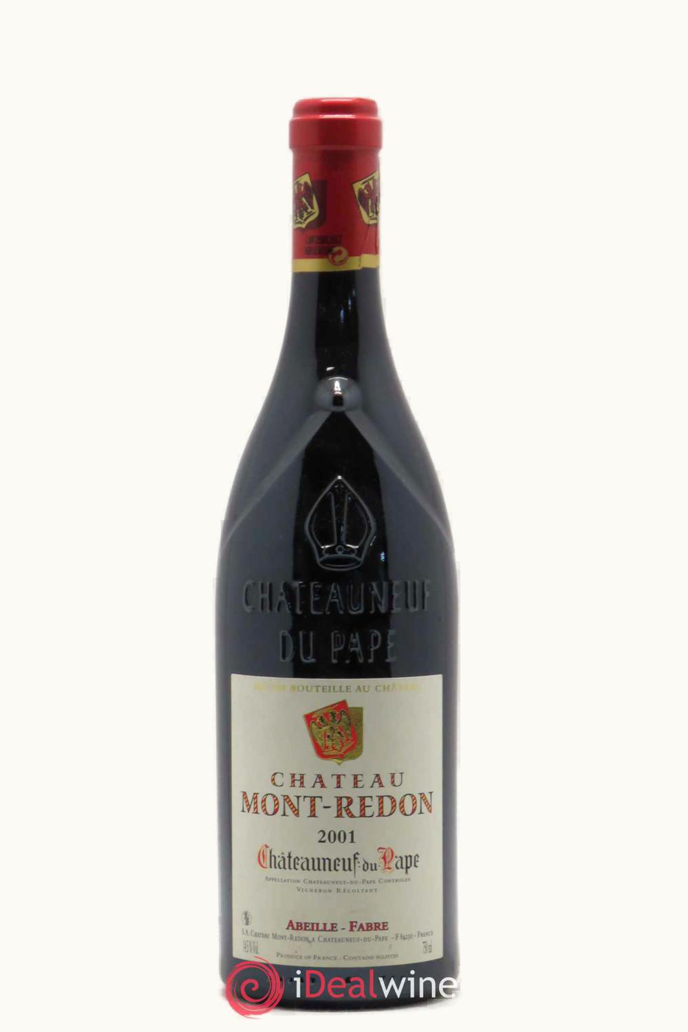 Château Mont-Redon Château Mont-Redon Châteauneuf-du-Pape, 2001
