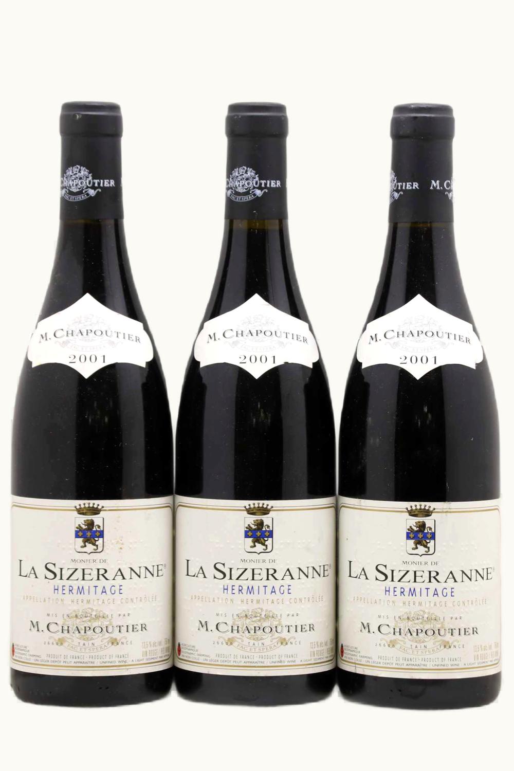 M. Chapoutier M. Chapoutier Monier de la Sizeranne Hermitage, 2001
