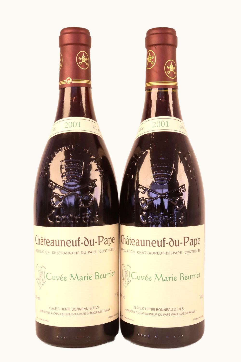 Henri Bonneau Henri Bonneau Cuvée Marie Beurier Châteauneuf-du-Pape, 2001
