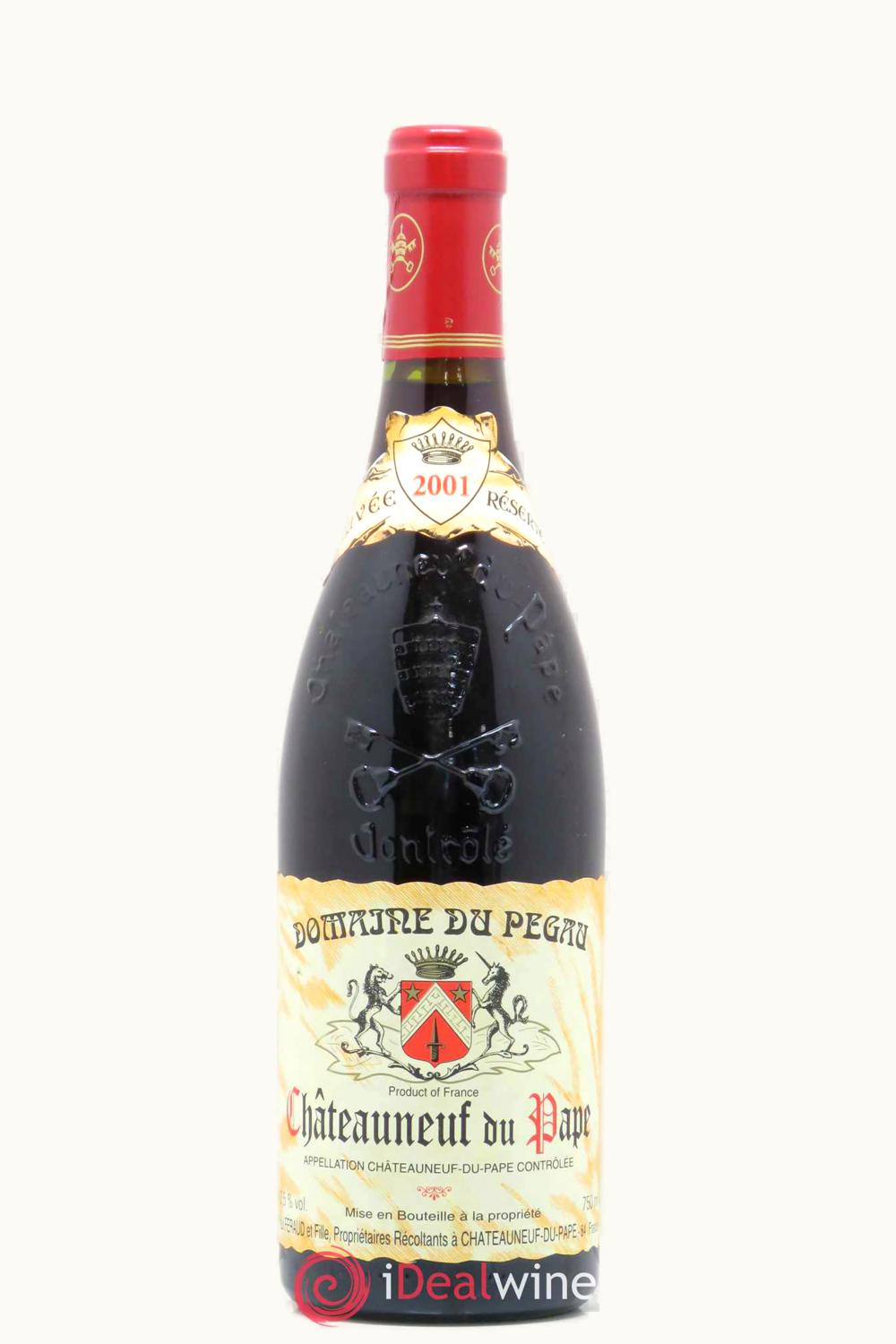 Domaine du Pégau Domaine du Pégau Châteauneuf-du-Pape Cuvée Laurence, 2001