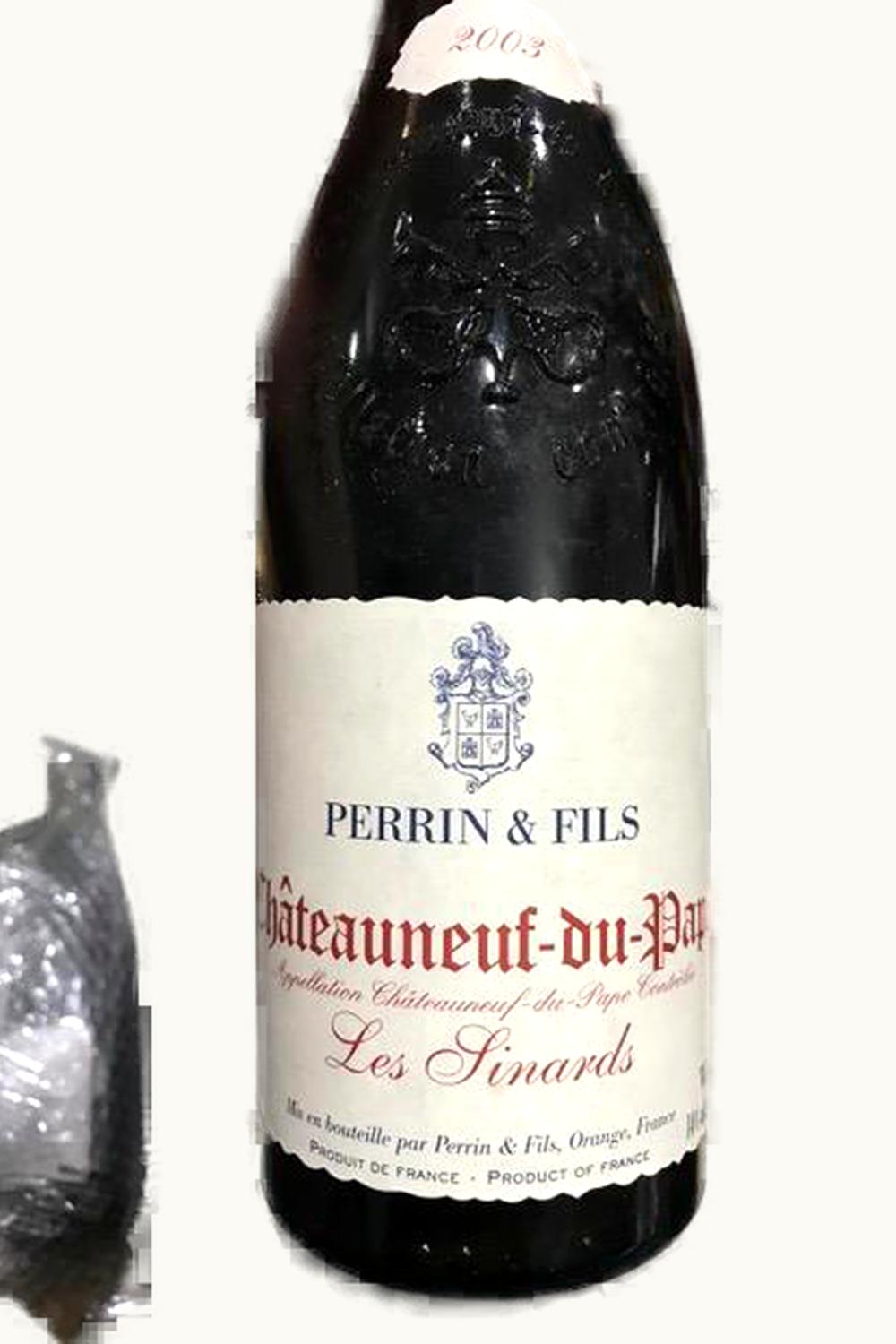 Famille Perrin Famille Perrin Les Sinards Châteauneuf-du-Pape, 2001