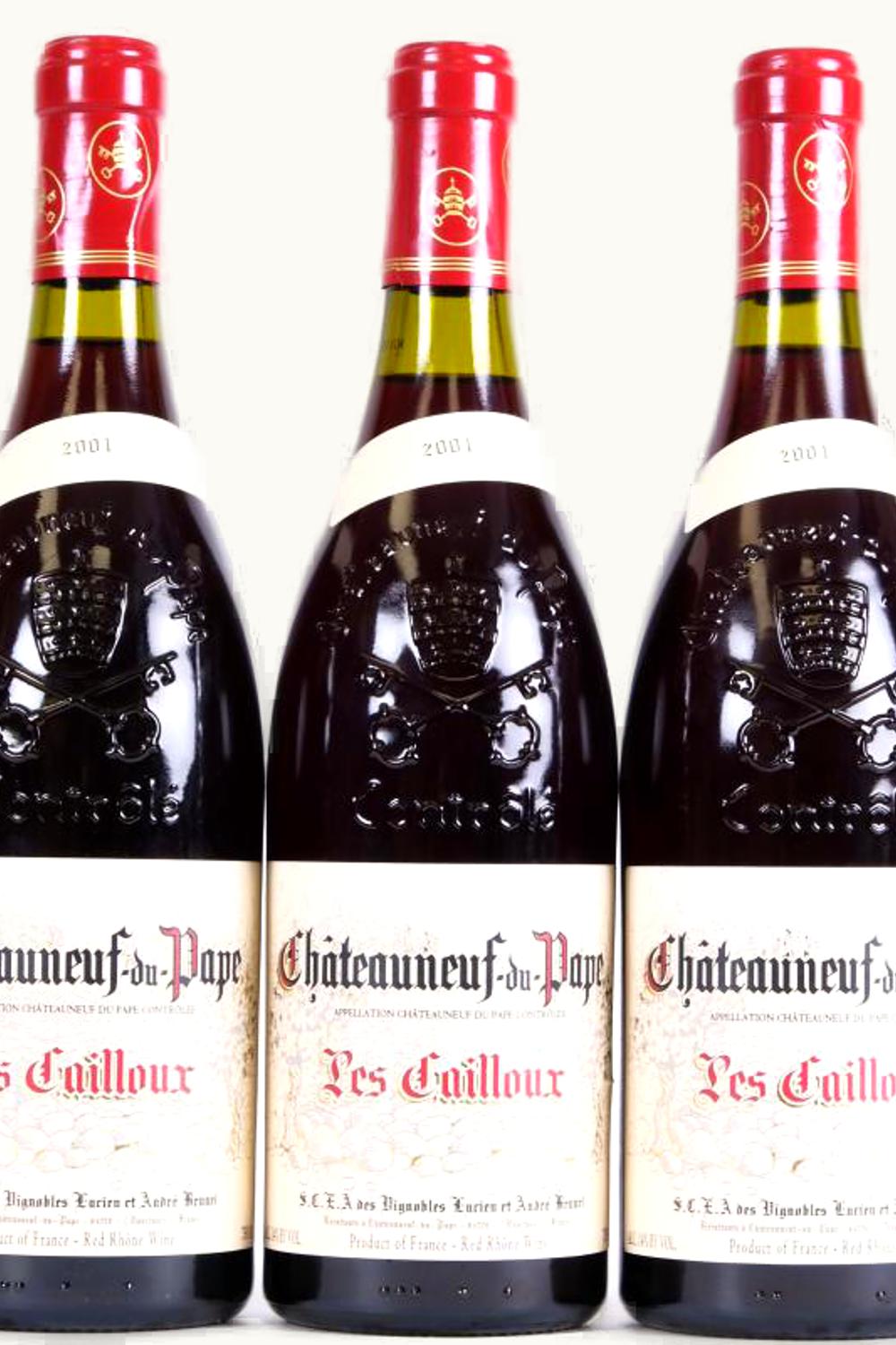 Lucien & André Brunel Lucien & André Brunel Les Cailloux Châteauneuf-du-Pape, 2001