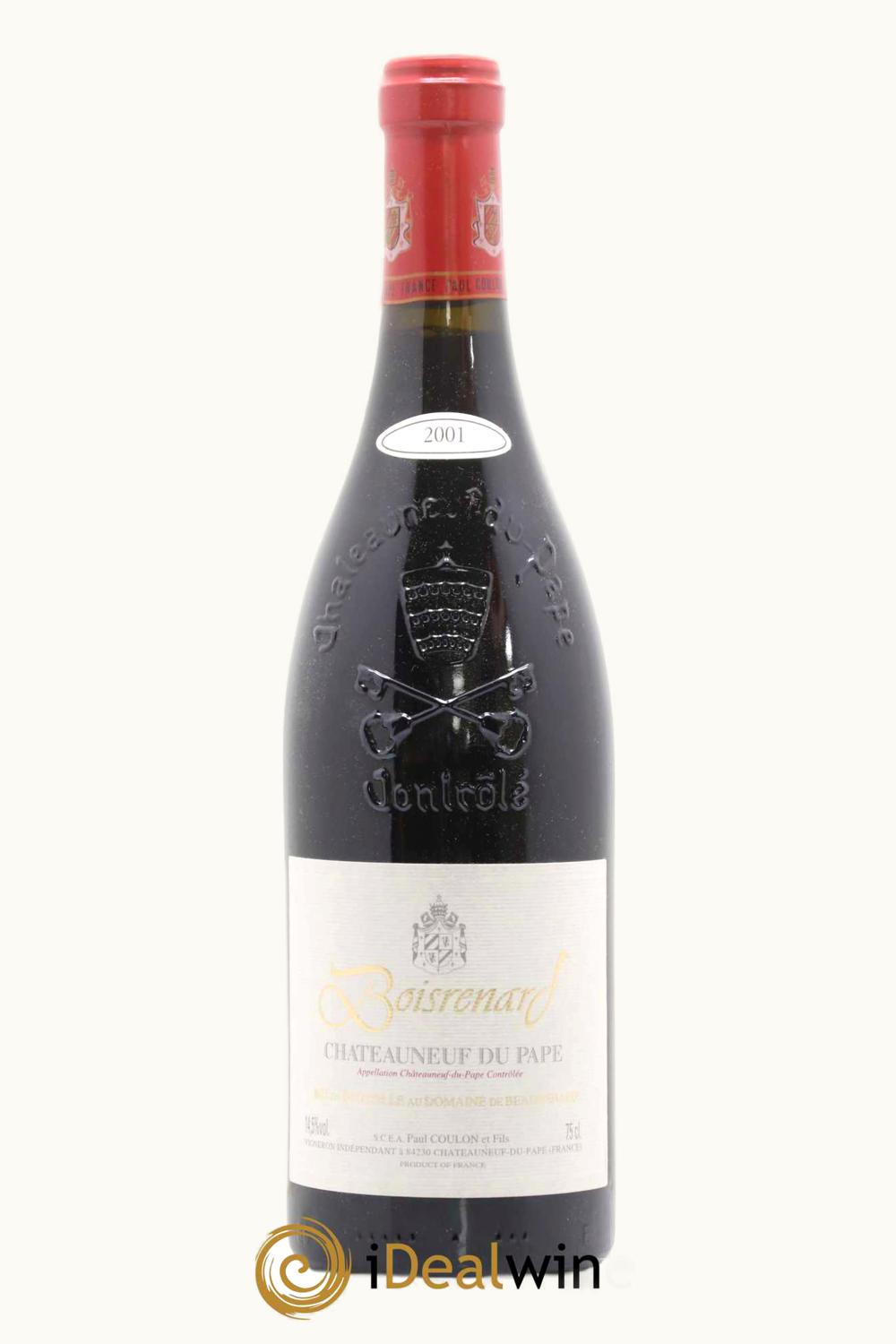 Domaine de Beaurenard Domaine de Beaurenard Boisrenard Châteauneuf-du-Pape, 2001