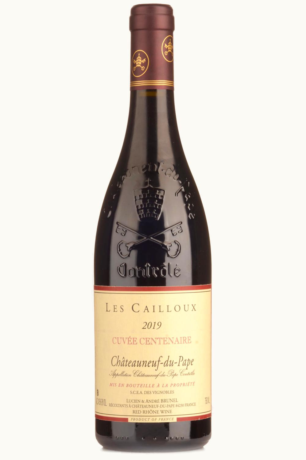 Lucien & André Brunel Lucien & André Brunel Les Cailloux Cuvée Centenaire Châteauneuf-du-Pape, 2001