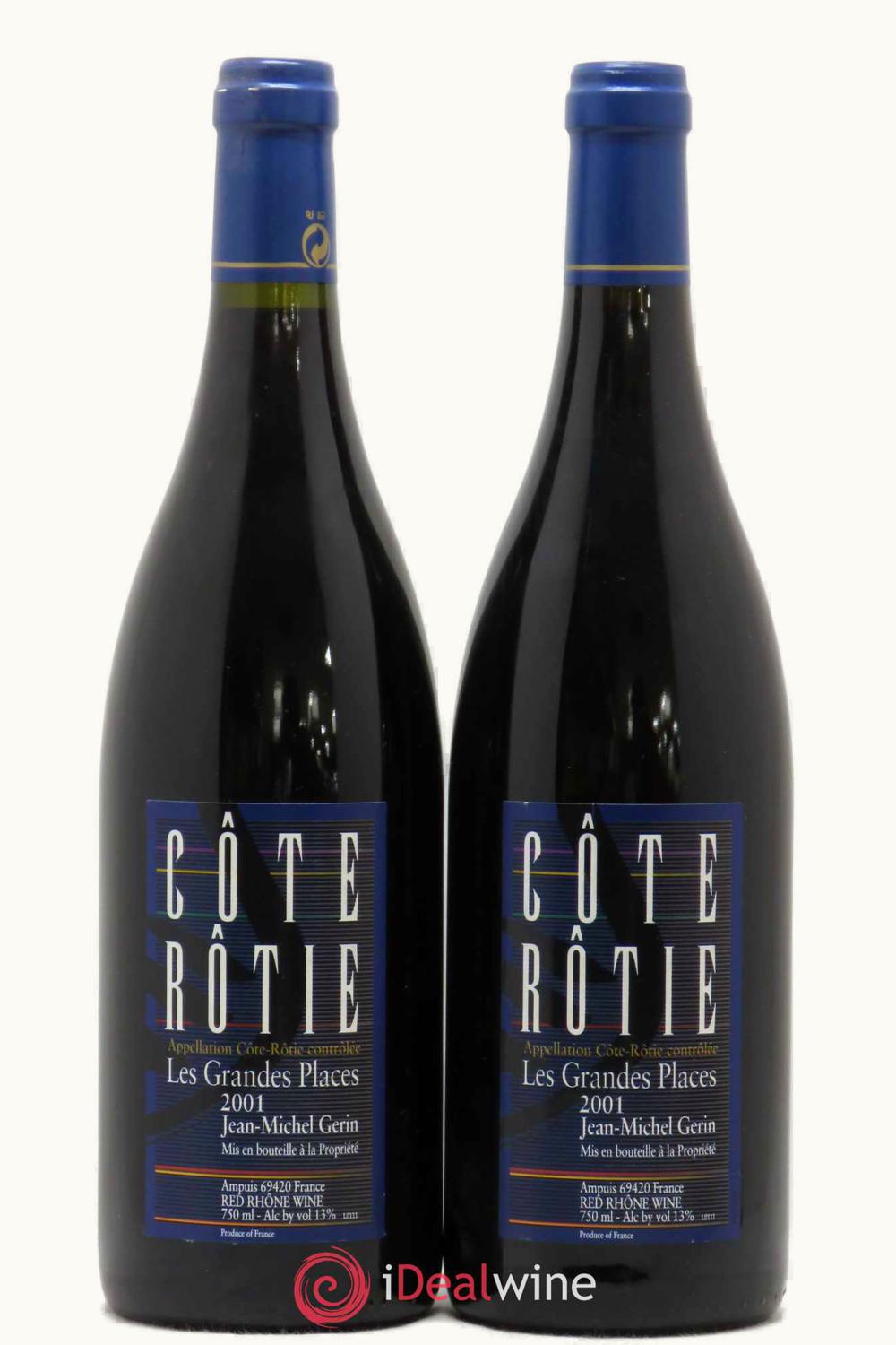 Domaine Jean-Michel Gerin Domaine Jean-Michel Gerin Les Grandes Places Côte-Rôtie, 2001