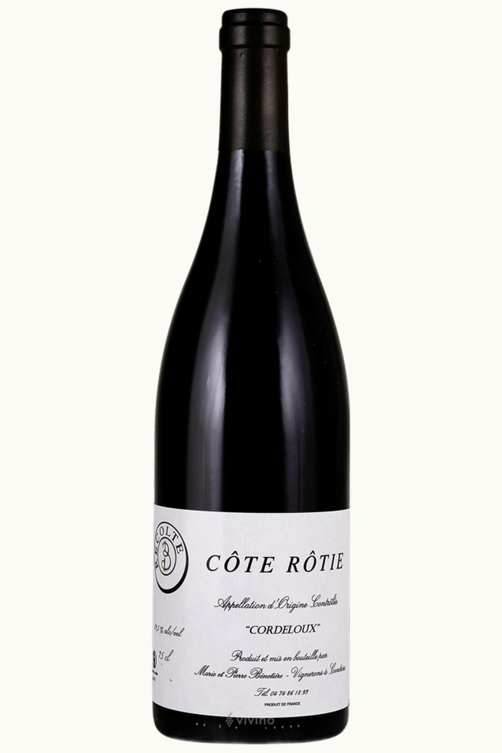 Marie-Pierre Benetiere Marie-Pierre Benetiere Cordeloux Côte-Rôtie, 2001
