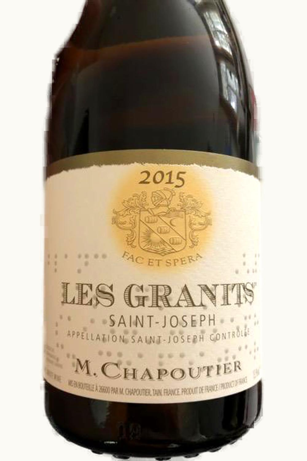 M. Chapoutier M. Chapoutier Les Granits St. Joseph Blanc, 2001