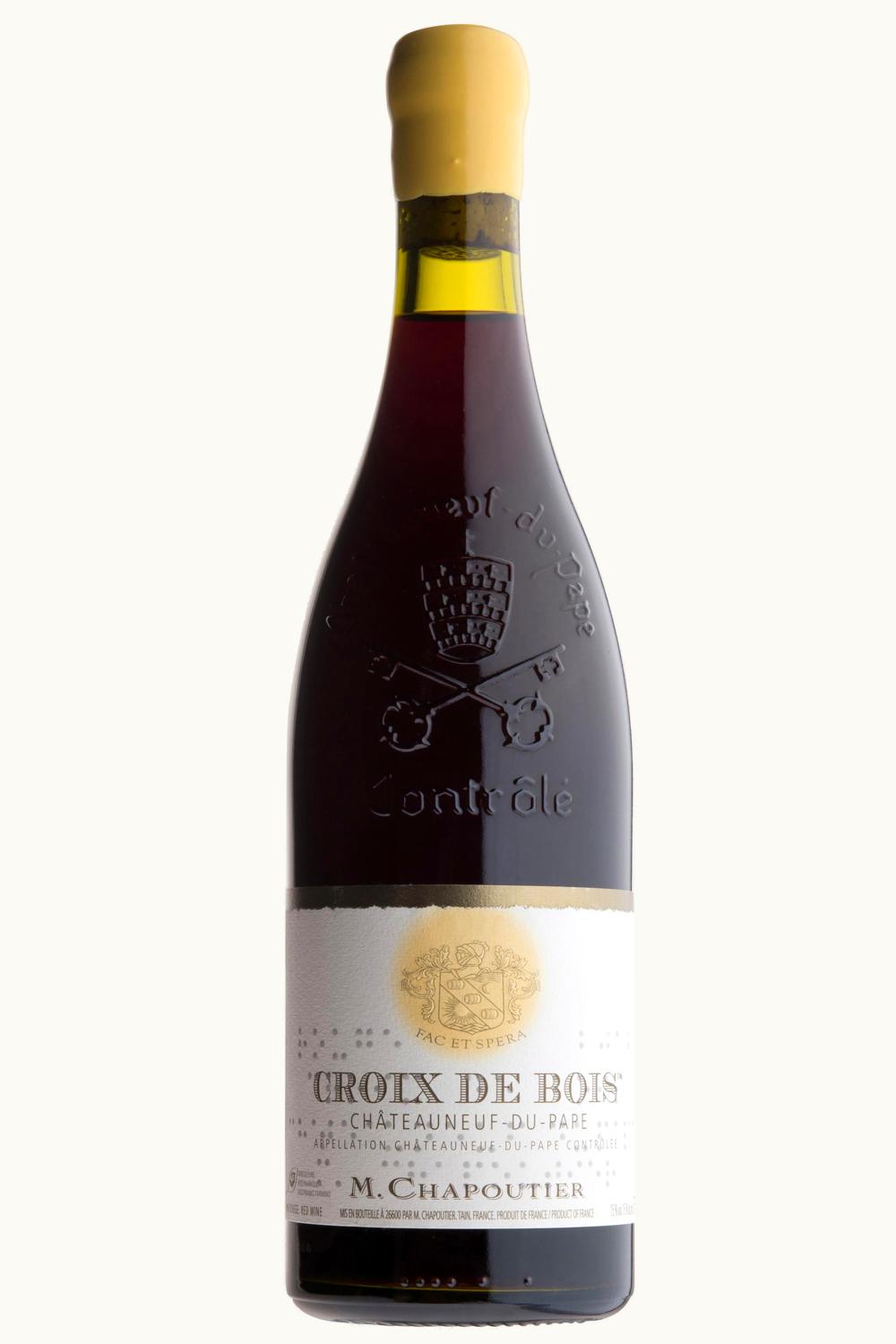 M. Chapoutier M. Chapoutier Croix de Bois Rouge Châteauneuf-du-Pape, 2001