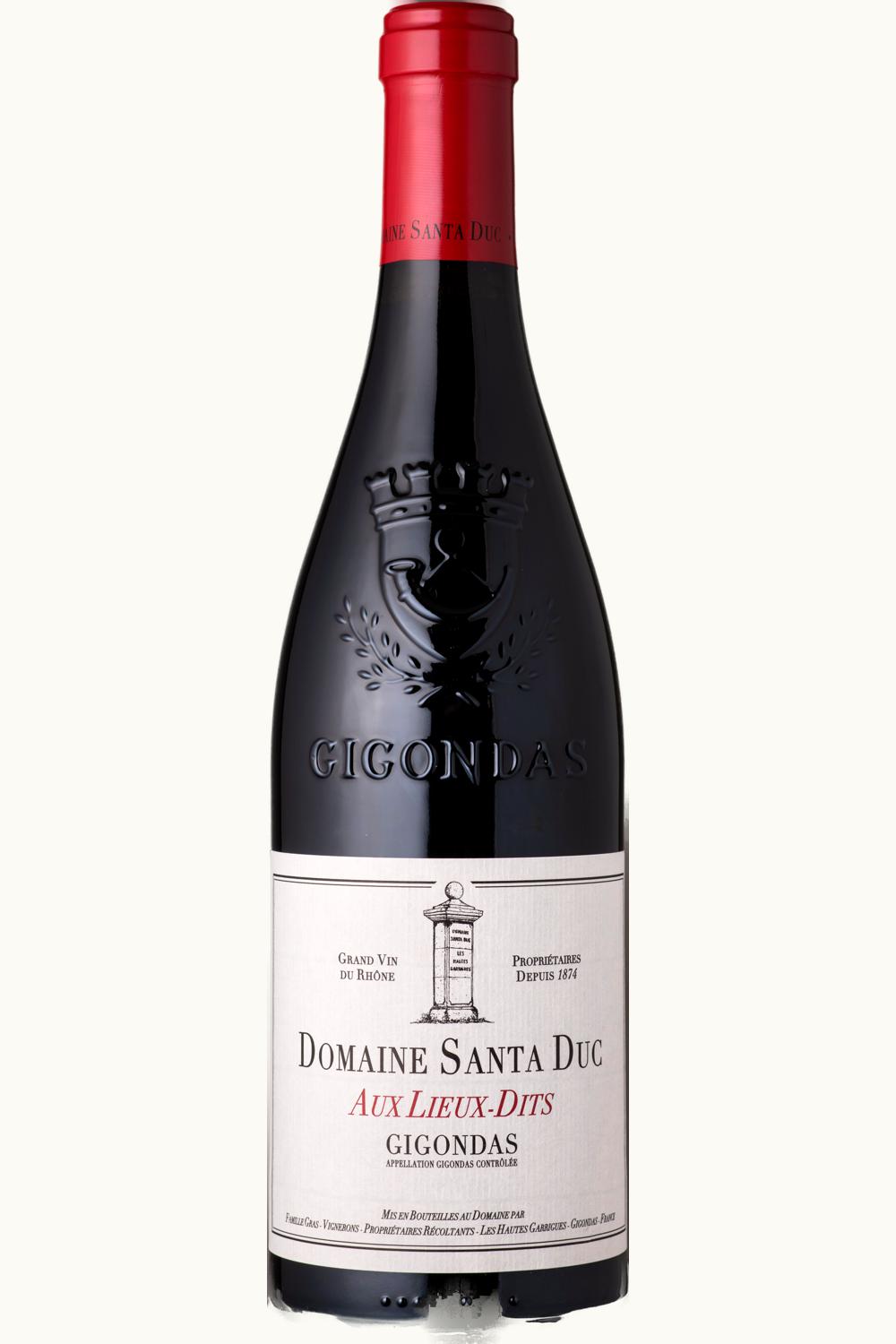 Domaine Santa Duc Domaine Santa Duc Aux Lieu-Dits Gigondas, 2001