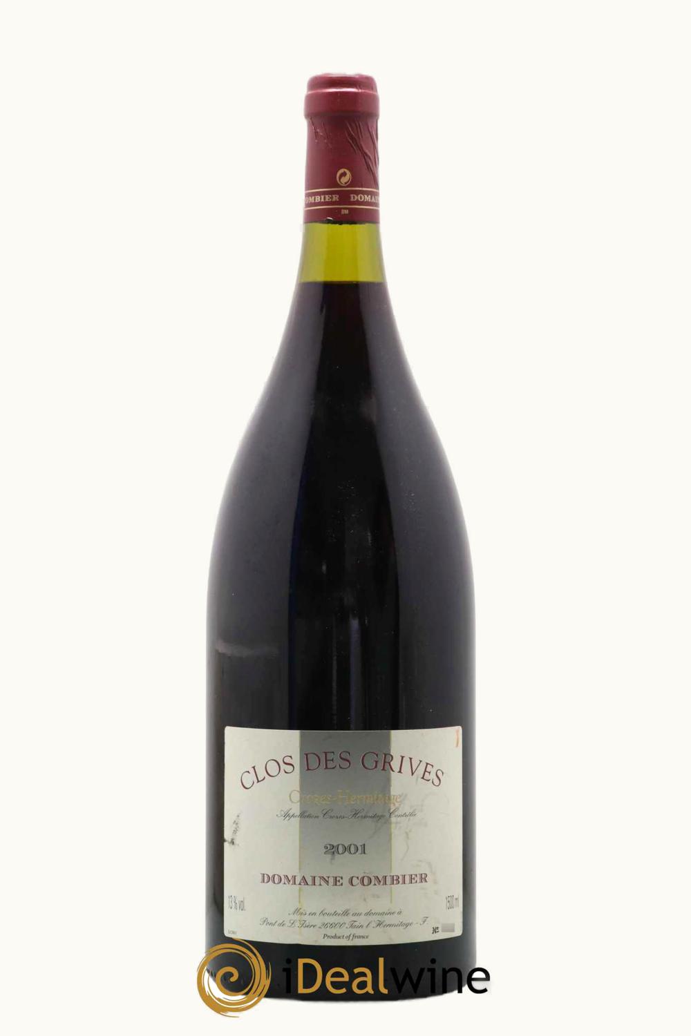 Domaine Combier Domaine Combier Clos de Grives Crozes-Hermitage, 2001