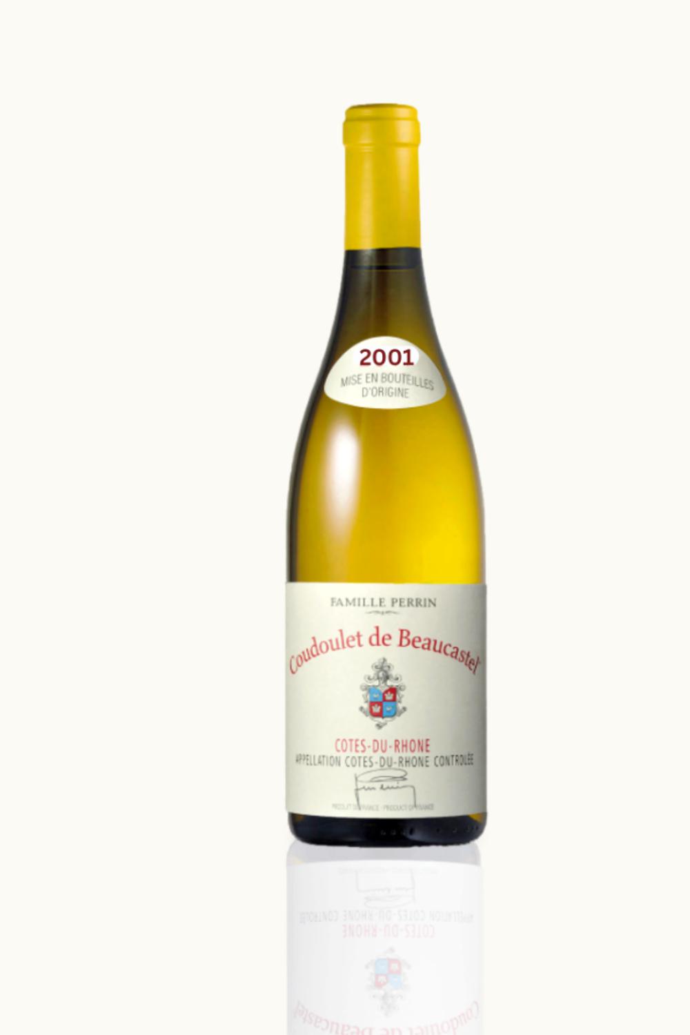 Château de Beaucastel Château de Beaucastel Coudoulet Blanc Côtes du Rhône, 2001