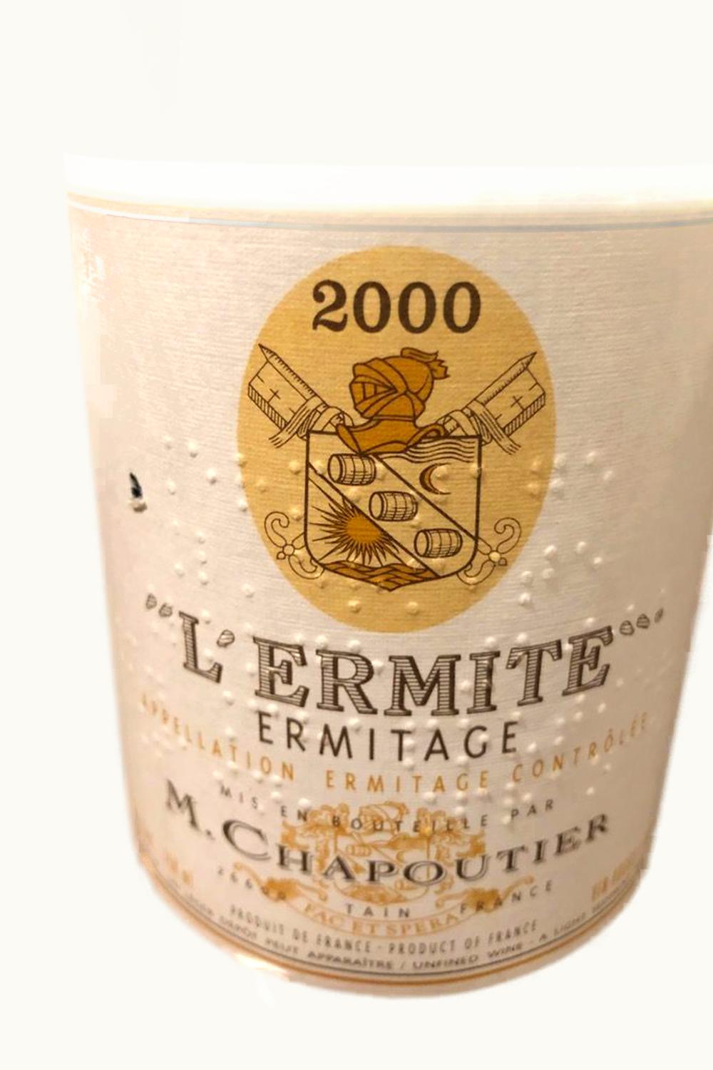 M. Chapoutier M. Chapoutier Ermitage l'Ermite Blanc, 2000