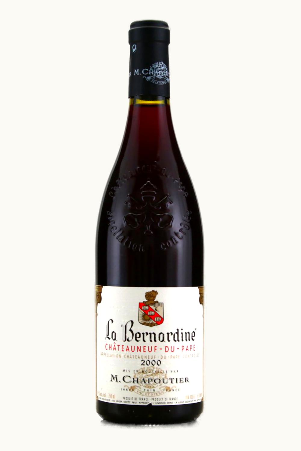 M. Chapoutier M. Chapoutier La Bernadine Châteauneuf-du-Pape, 2000