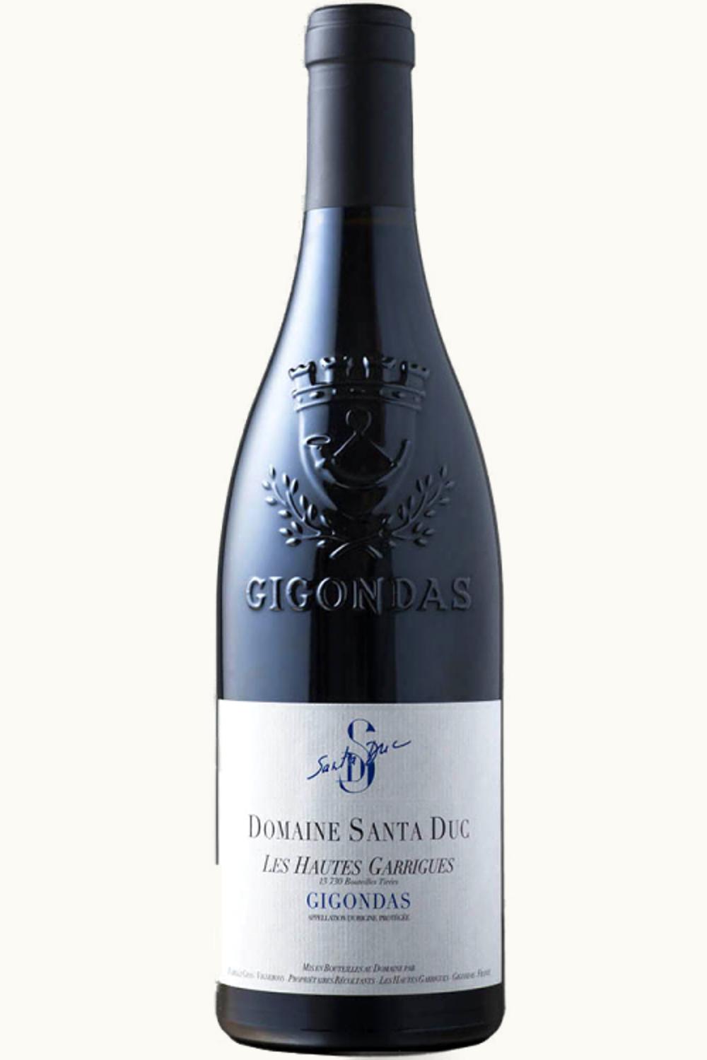 Domaine Santa Duc Domaine Santa Duc Les Hauts Garrigues Gigondas, 2000