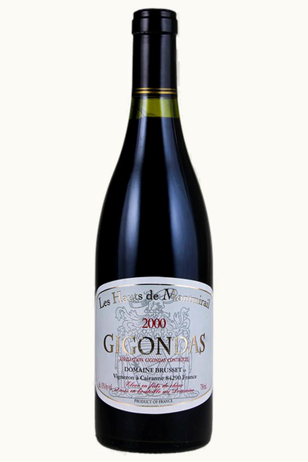 Domaine Brusset Domaine Brusset Les Hauts de Montmirail Gigondas, 2000