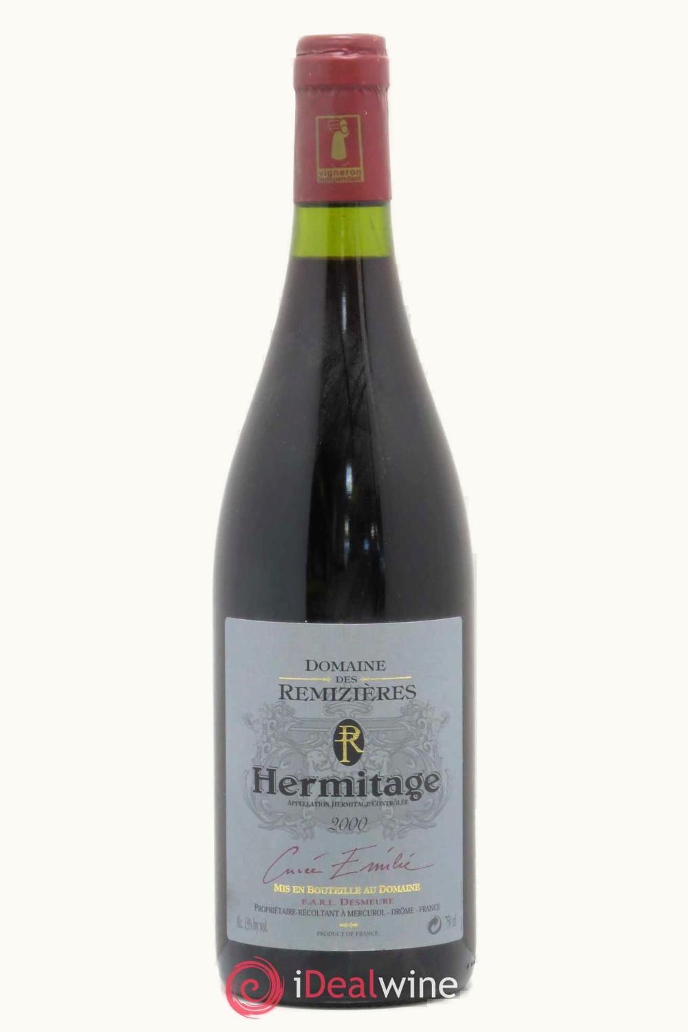 Domaine des Remizières Domaine des Remizières Cuvée Emilie Hermitage, 2000