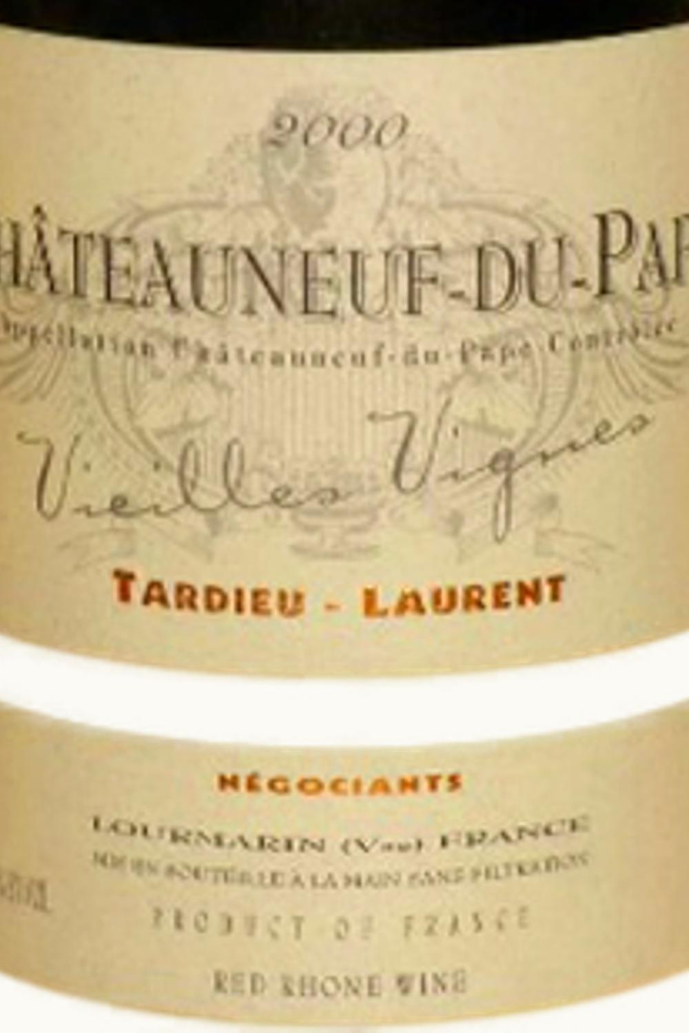 Tardieu-Laurent Tardieu-Laurent Vieilles Vignes Châteauneuf-du-Pape, 2000