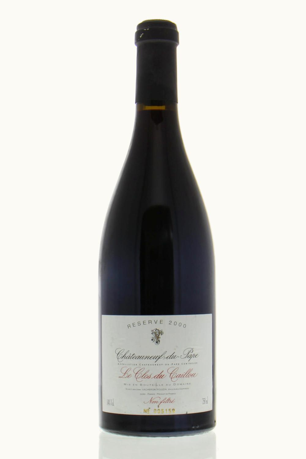 Le Clos du Caillou Le Clos du Caillou Châteauneuf-du-Pape, 2000
