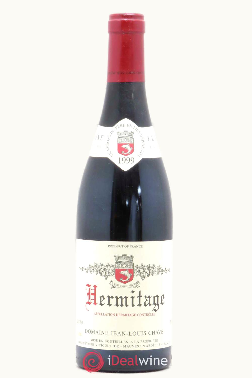 Domaine Jean-Louis Chave Domaine Jean-Louis Chave Hermitage, 1999