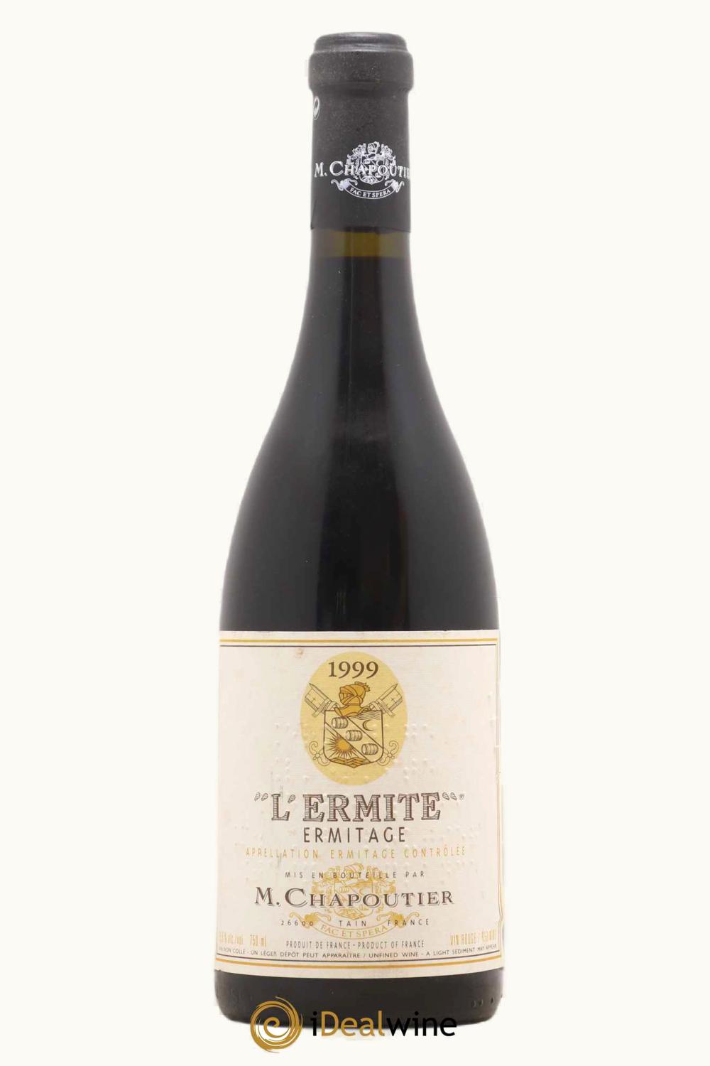 M. Chapoutier M. Chapoutier Ermitage L'Ermite Hermitage, 1999