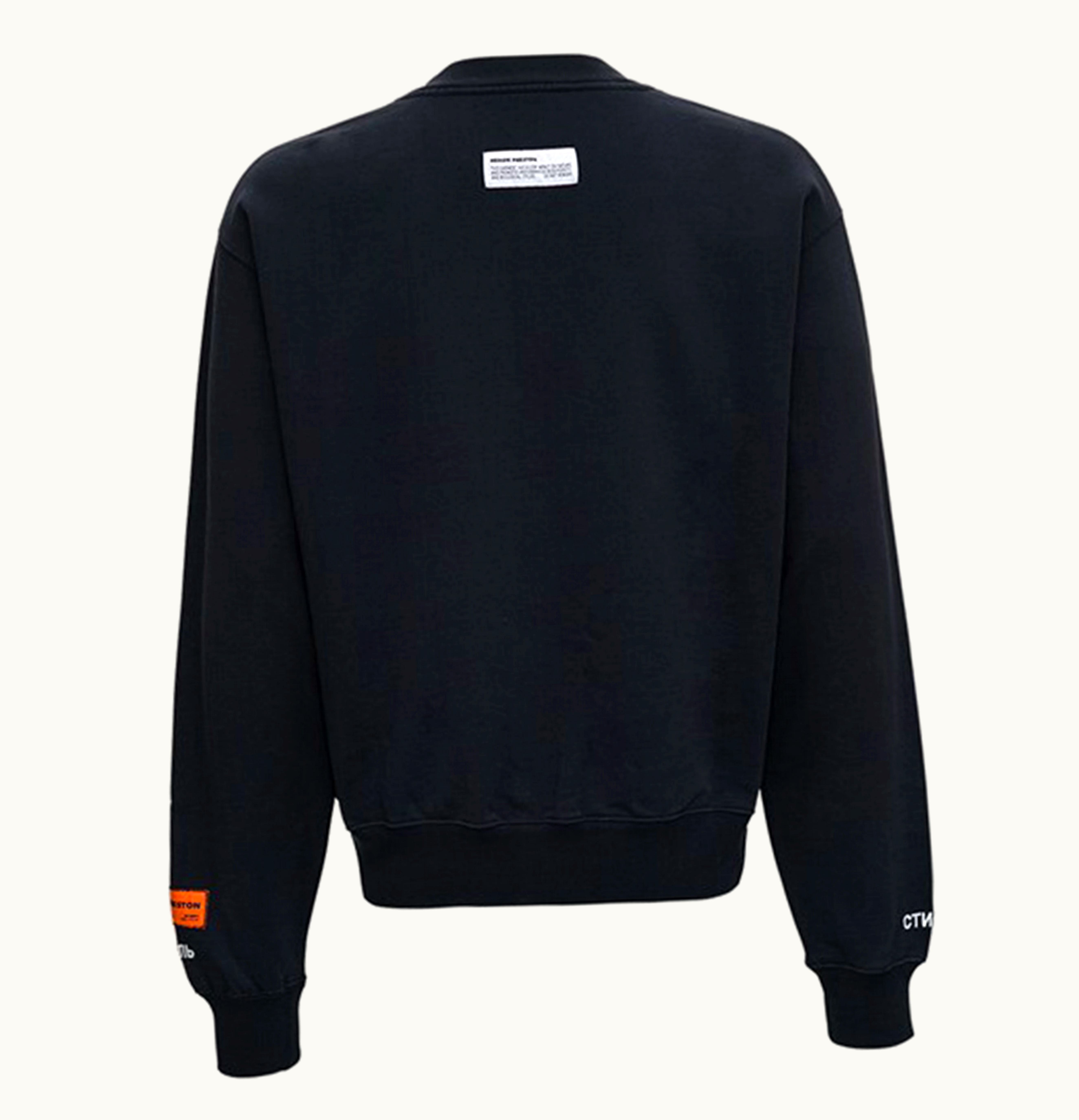 Heron Preston Heron Preston Split Herons Crewneck Black Multi