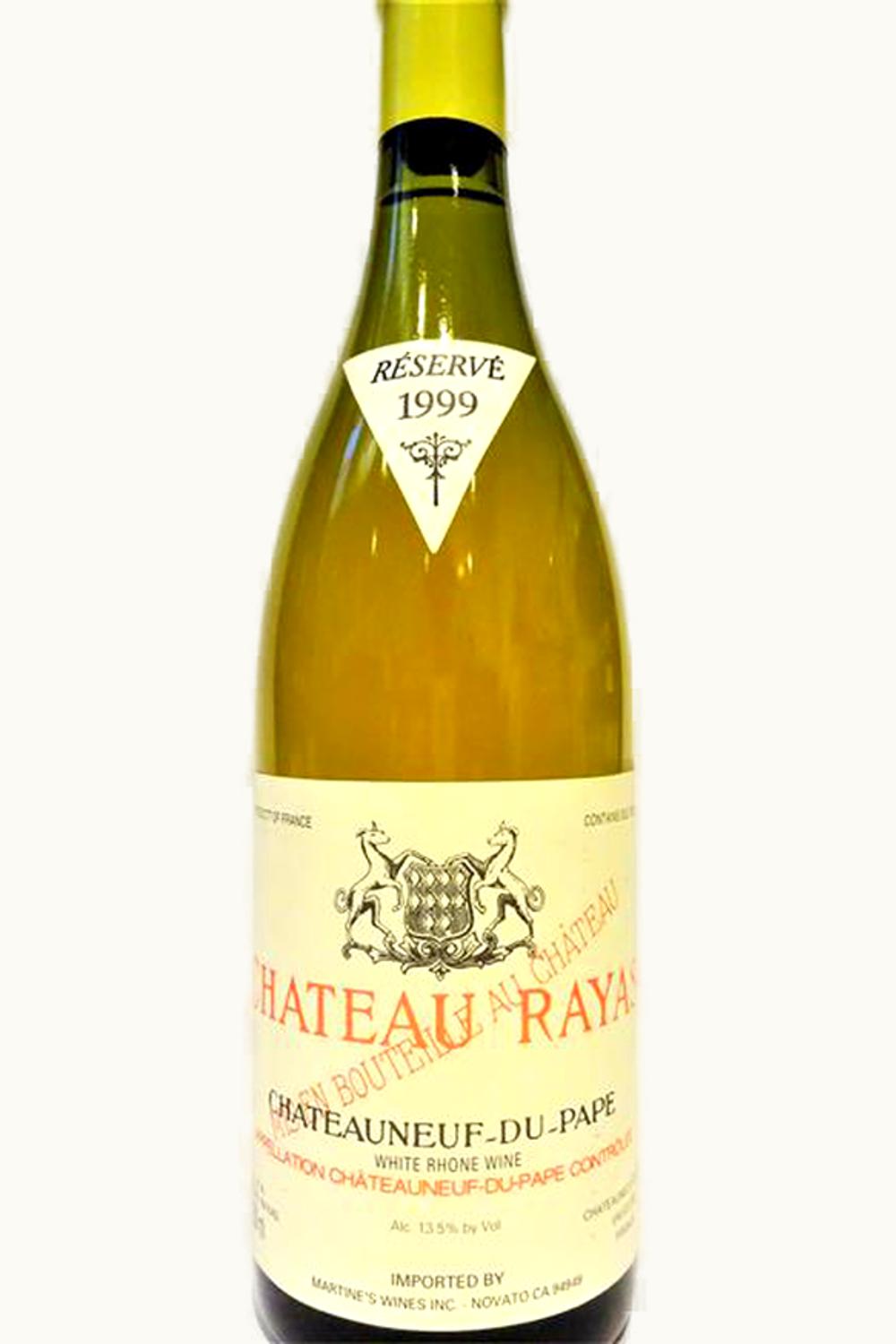Rayas Rayas Réserve Blanc Châteauneuf-du-Pape, 1999