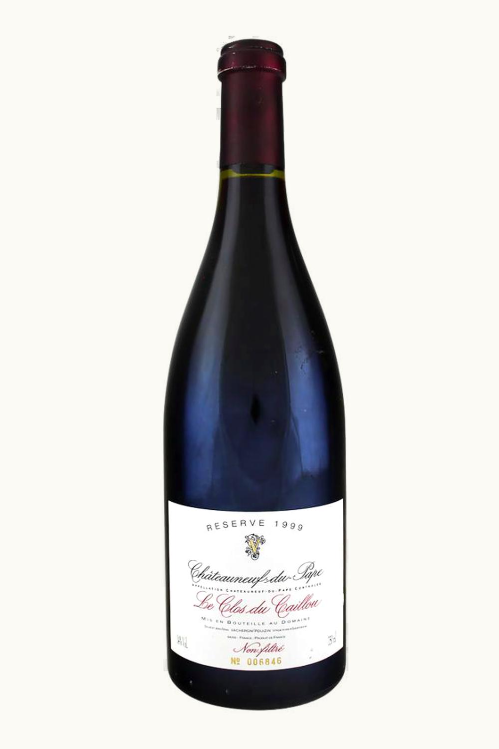 Le Clos du Caillou Le Clos du Caillou La Réserve Châteauneuf-du-Pape, 1999