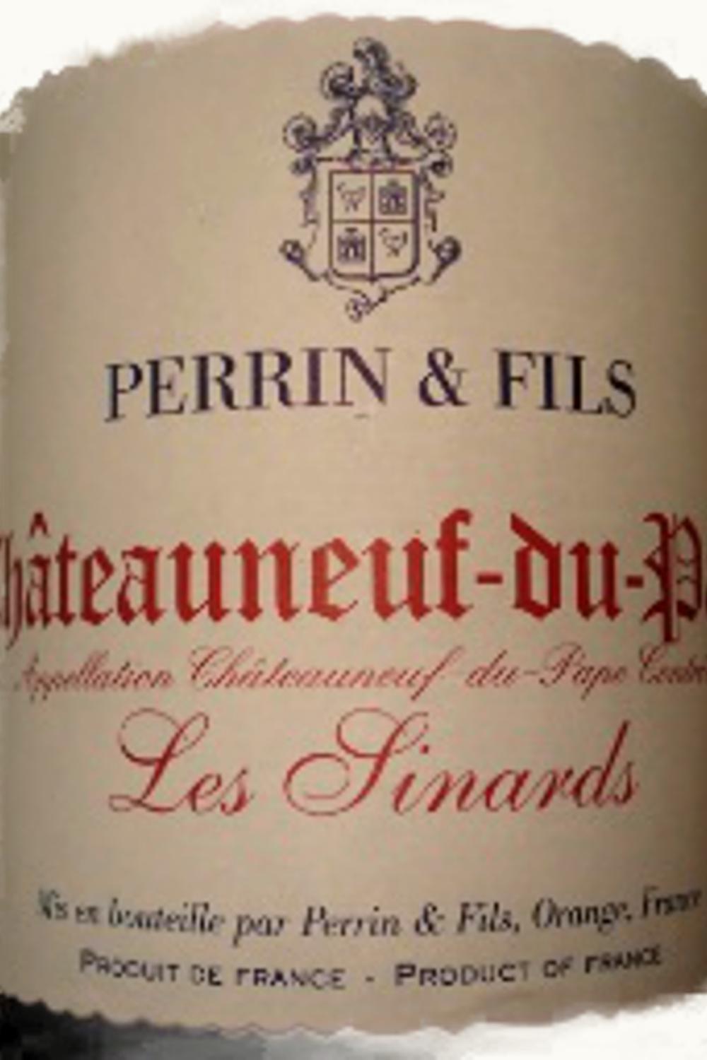 Famille Perrin Famille Perrin Les Sinard Châteauneuf-du-Pape, 1999