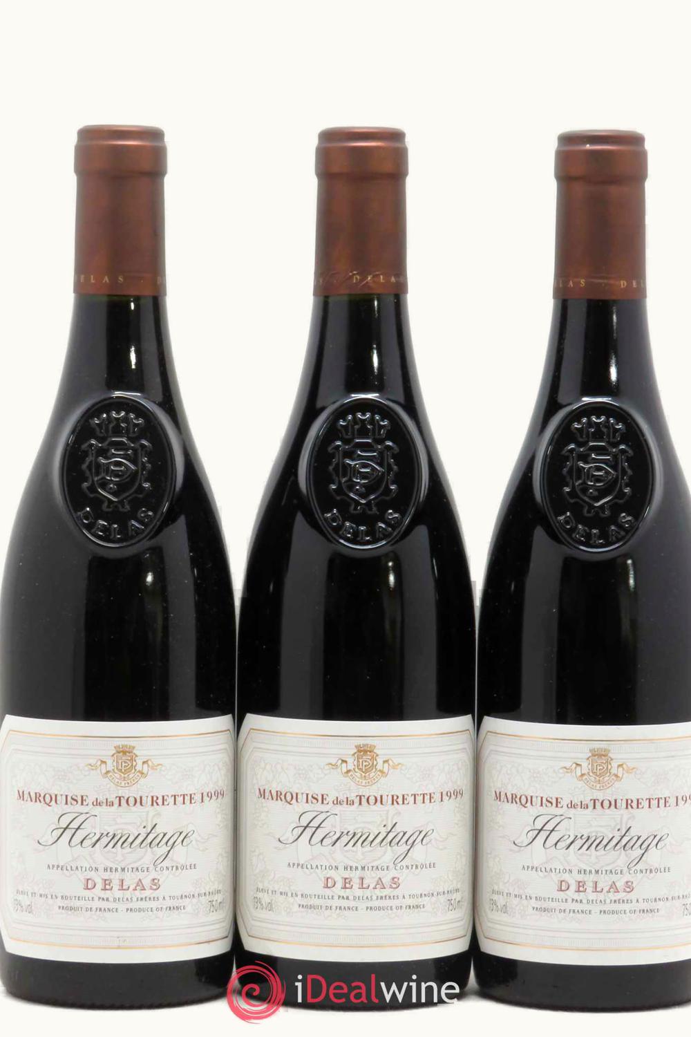 Delas Frères Delas Frères Domaine de Tourette Marquise la Hermitage, 1999