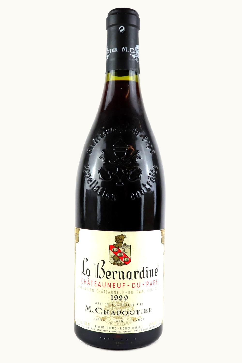 M. Chapoutier M. Chapoutier La Bernadine Châteauneuf-du-Pape, 1999