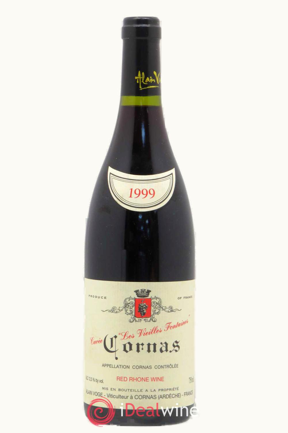 Domaine Alain Voge Domaine Alain Voge Les Vieilles Fontaines Cornas, 1999